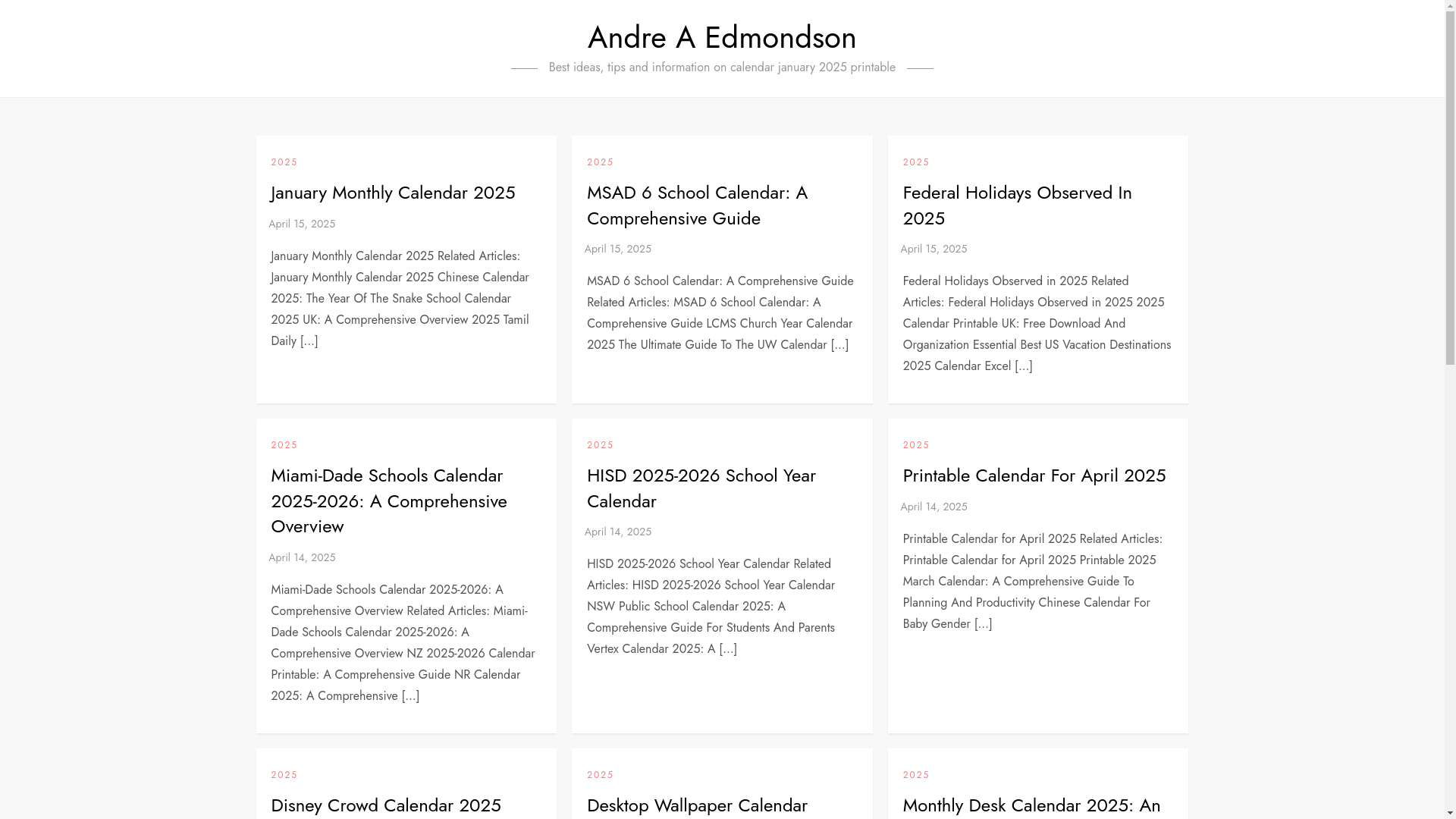 website screenshot of https://andreaedmondsons.pages.dev/