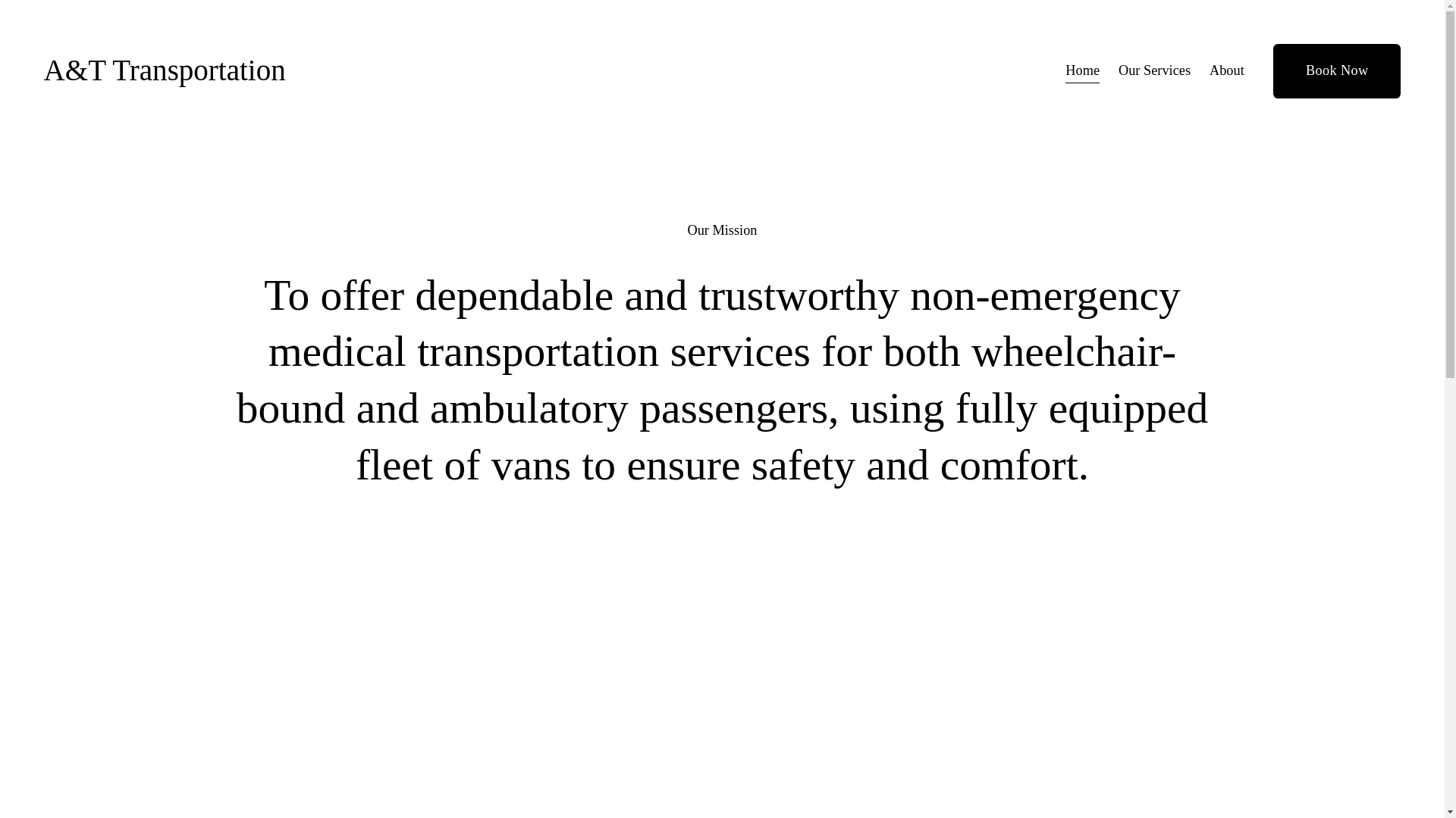website screenshot of https://attransportation.net/