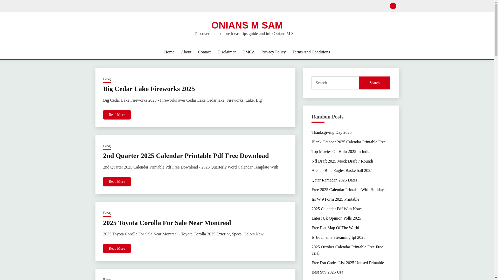 website screenshot of https://oniansmsam.pages.dev/