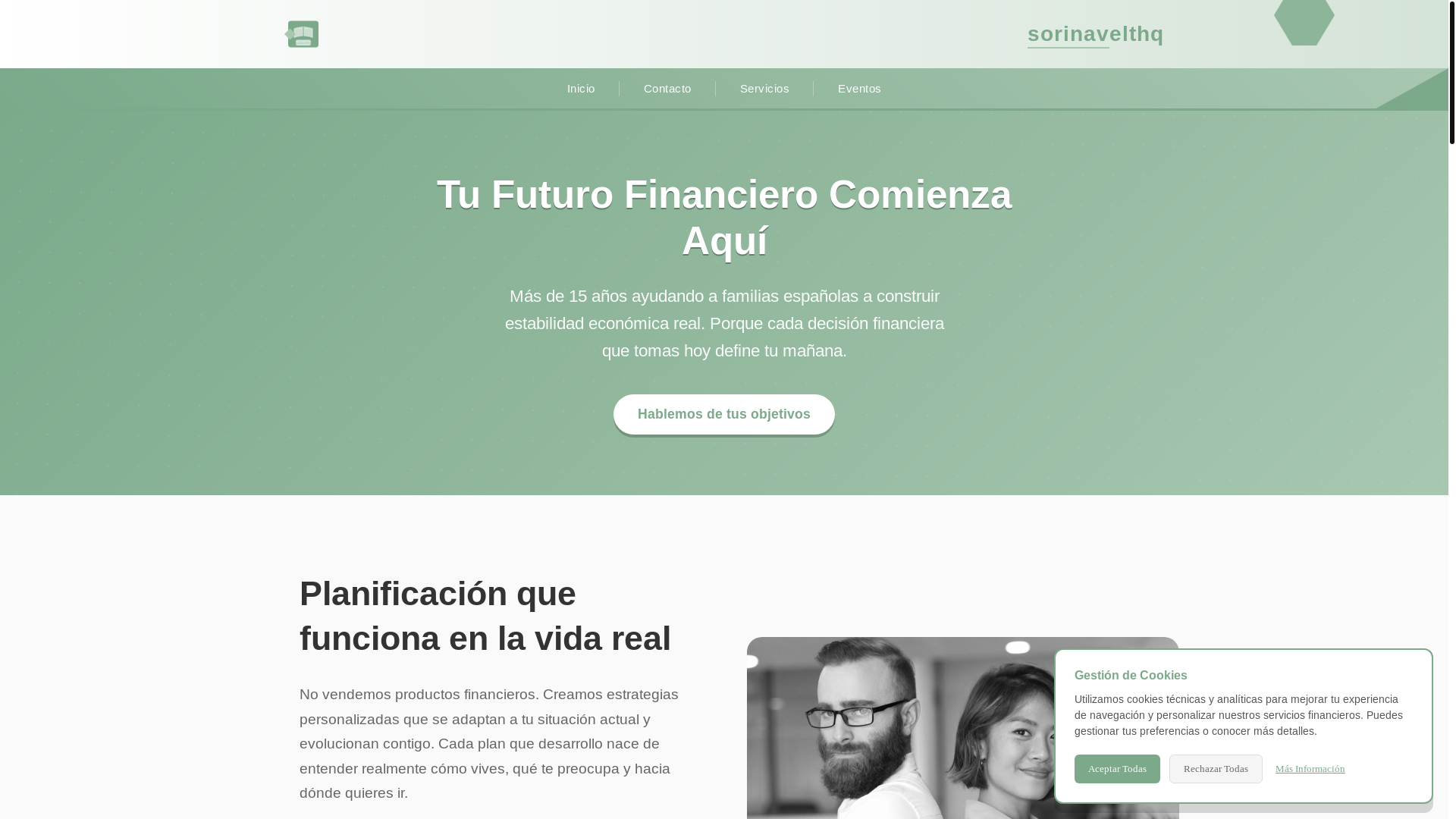 website screenshot of https://sorinavelthq.com/