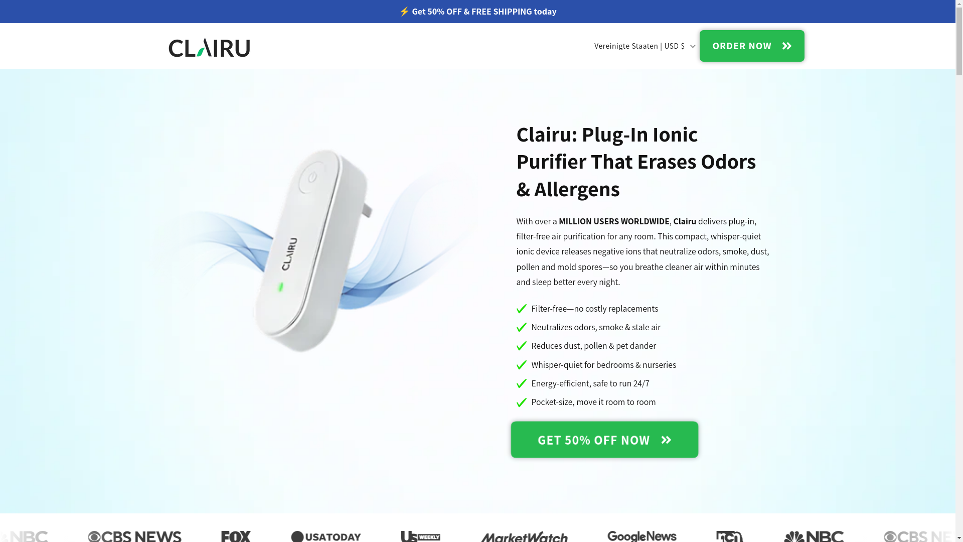 website screenshot of https://beste-online-angebote.store/