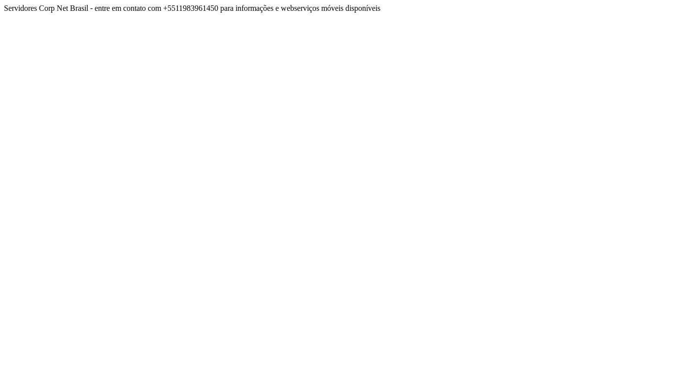 website screenshot of https://m.corp.net.br/