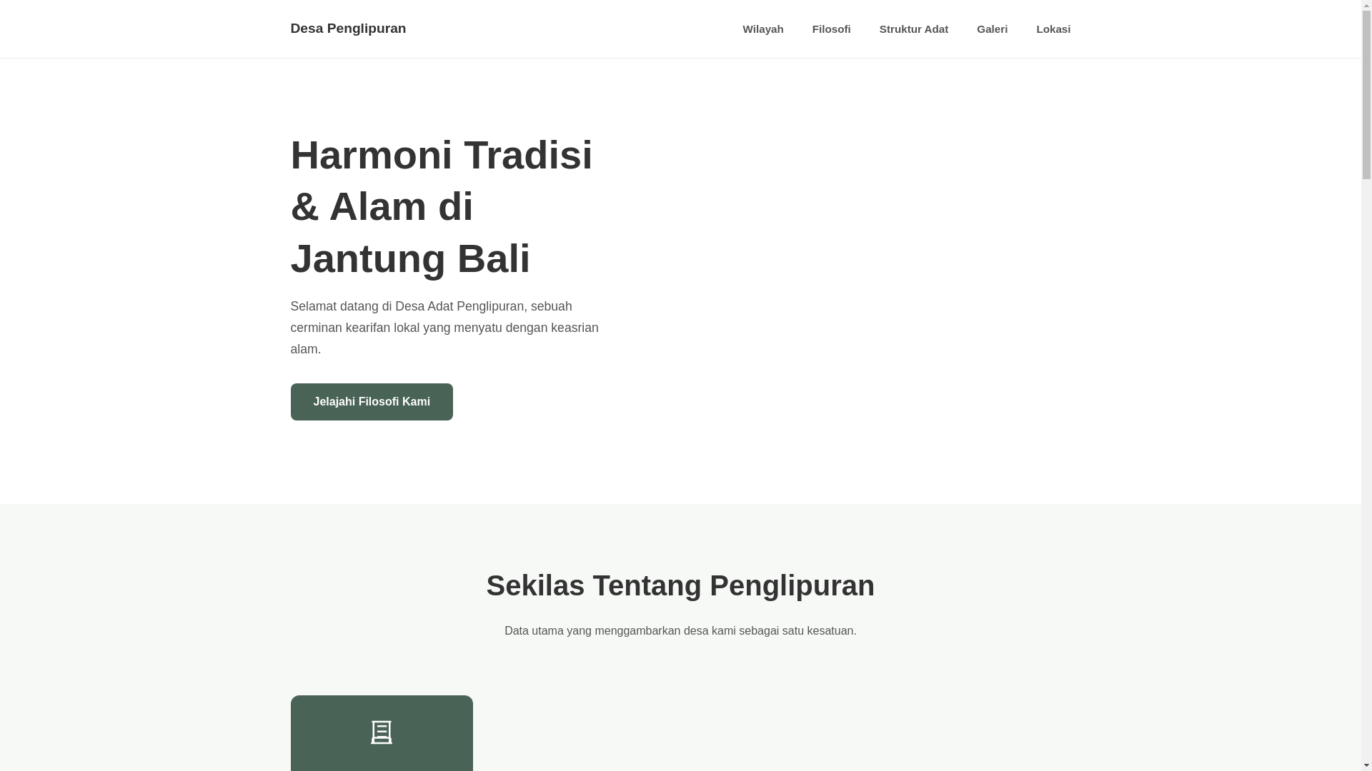 website screenshot of https://desapenglipuran.pages.dev/
