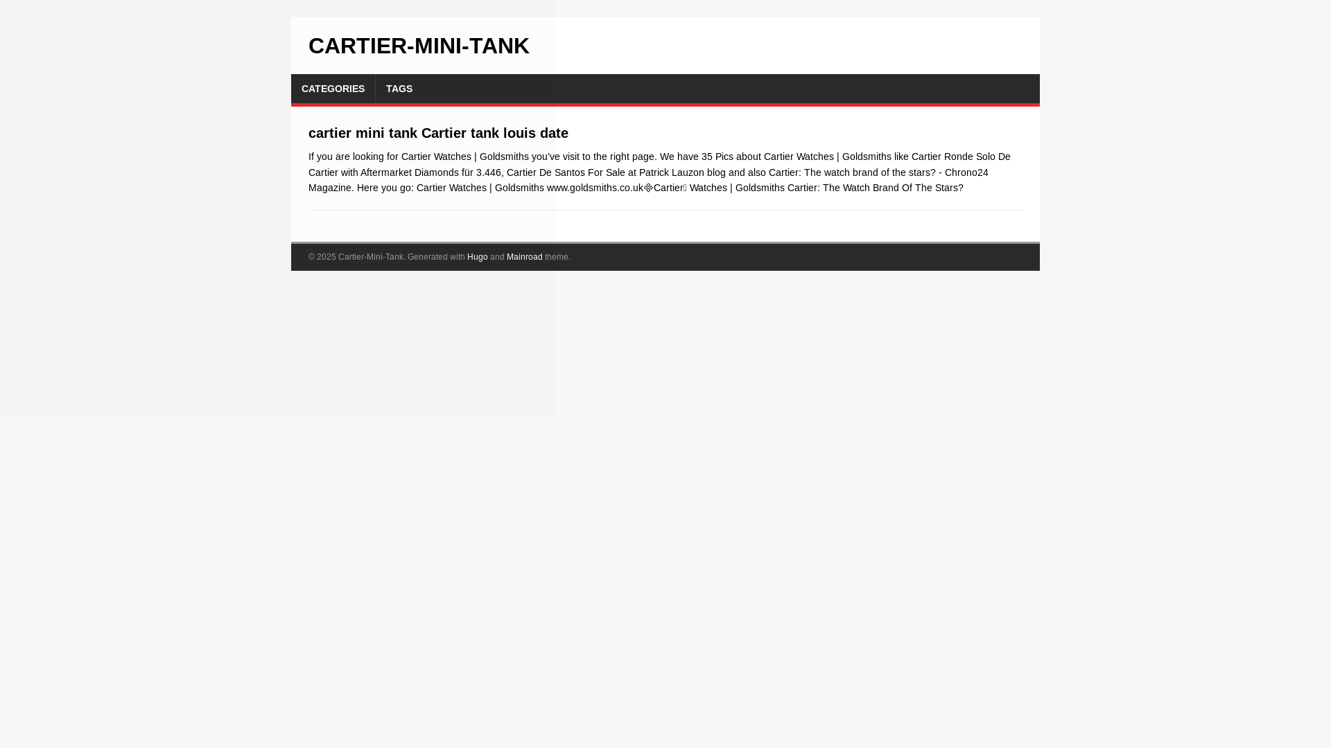 website screenshot of https://cartier-mini-tank.pages.dev/