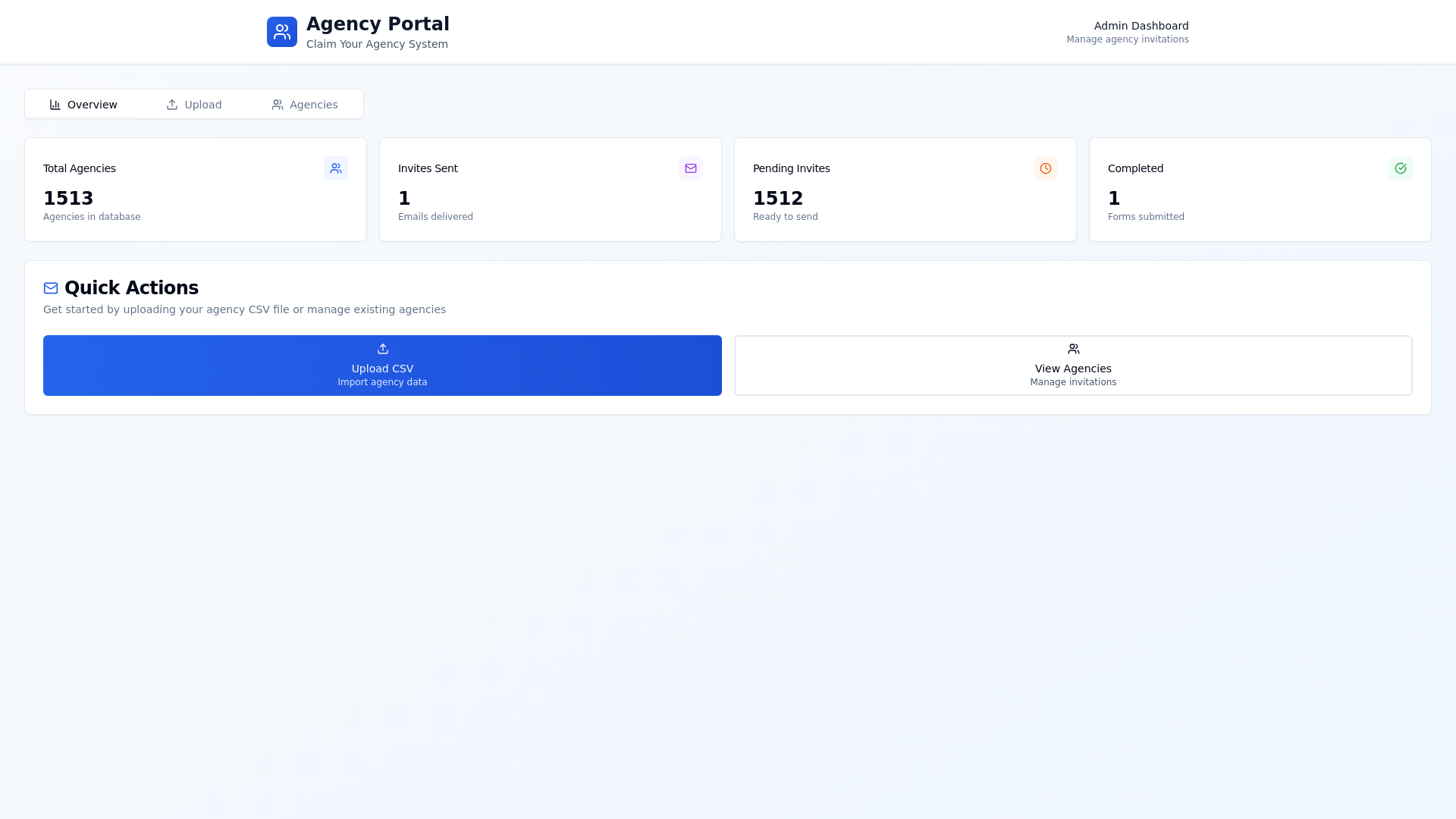 website screenshot of https://claimyouragency.com/
