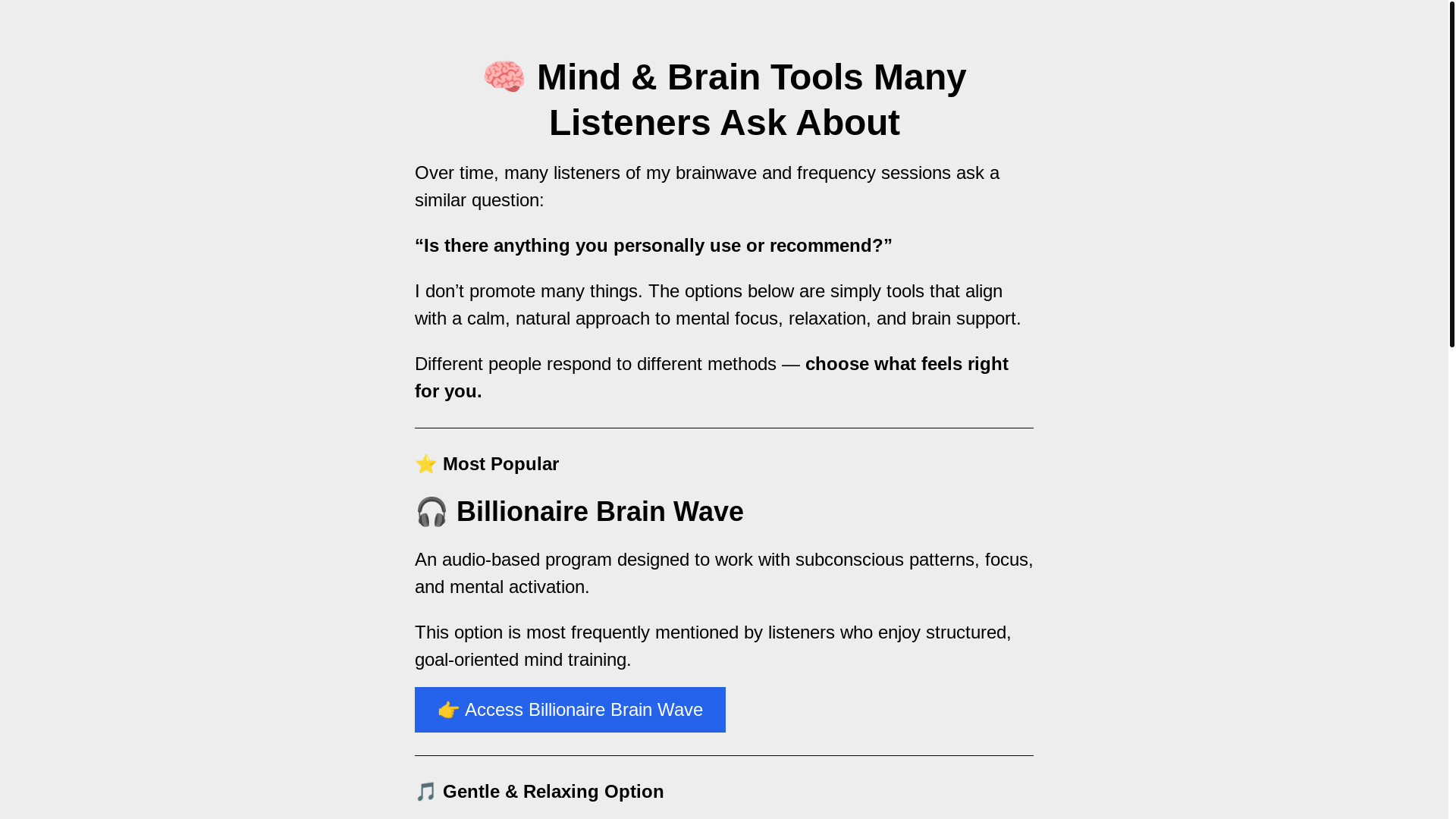 website screenshot of https://brainsupportguide.com/