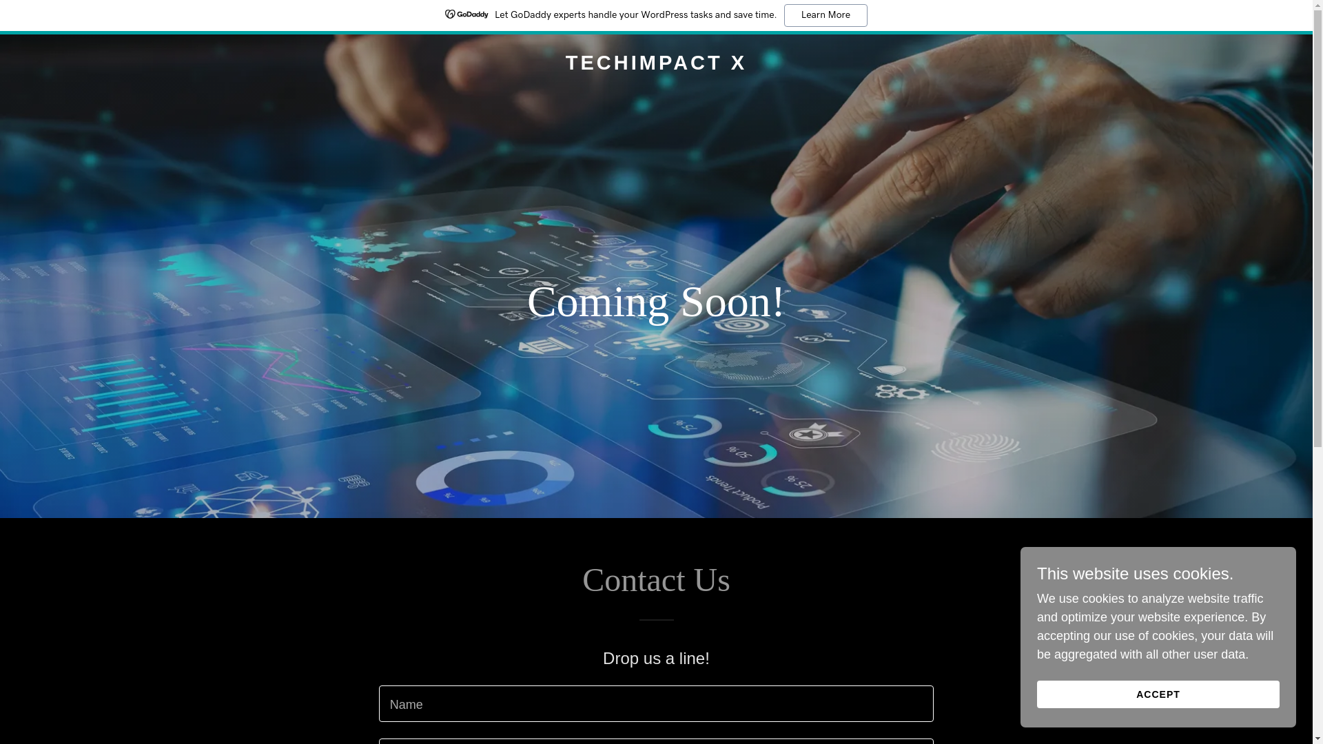 website screenshot of https://techimpactx.com/