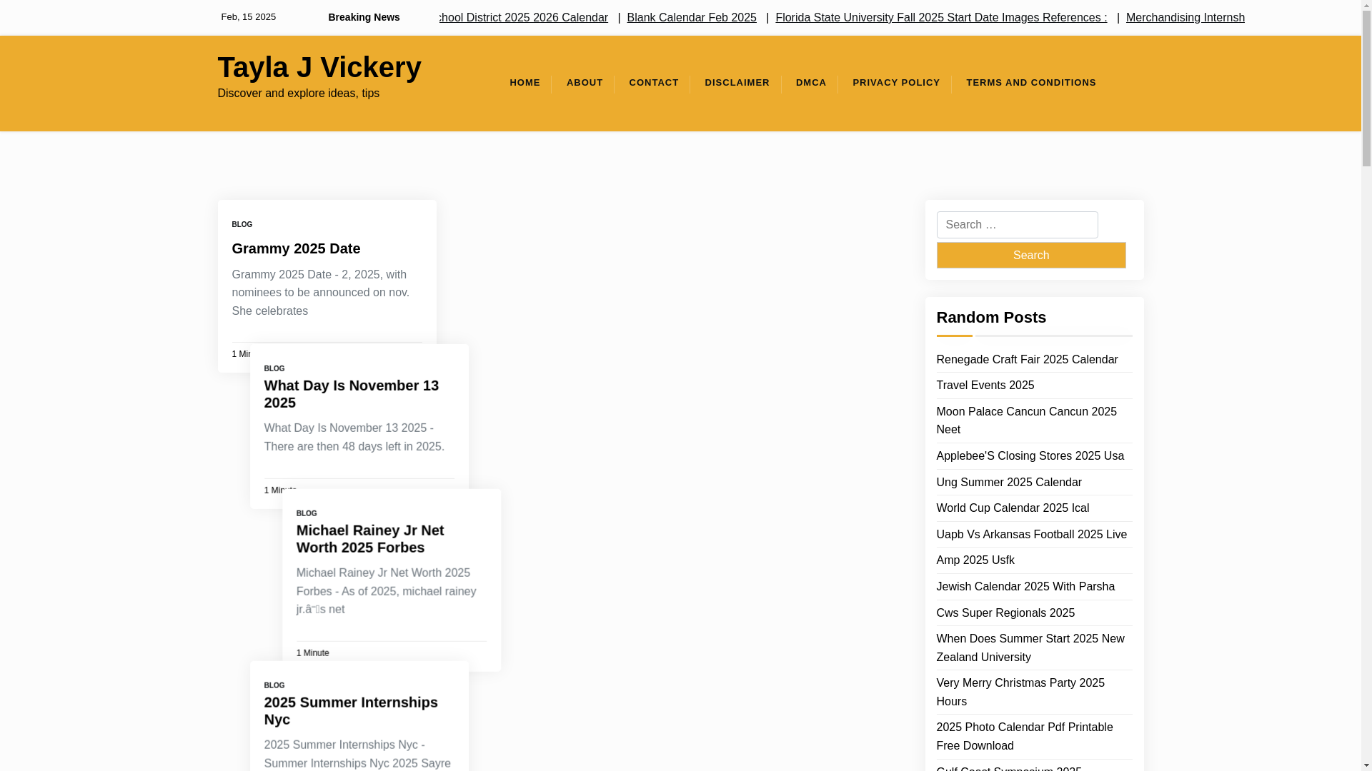 website screenshot of https://taylajvickery.pages.dev/