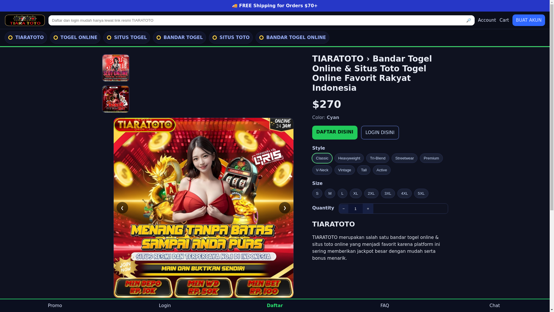 website screenshot of https://tiaranet.pages.dev/