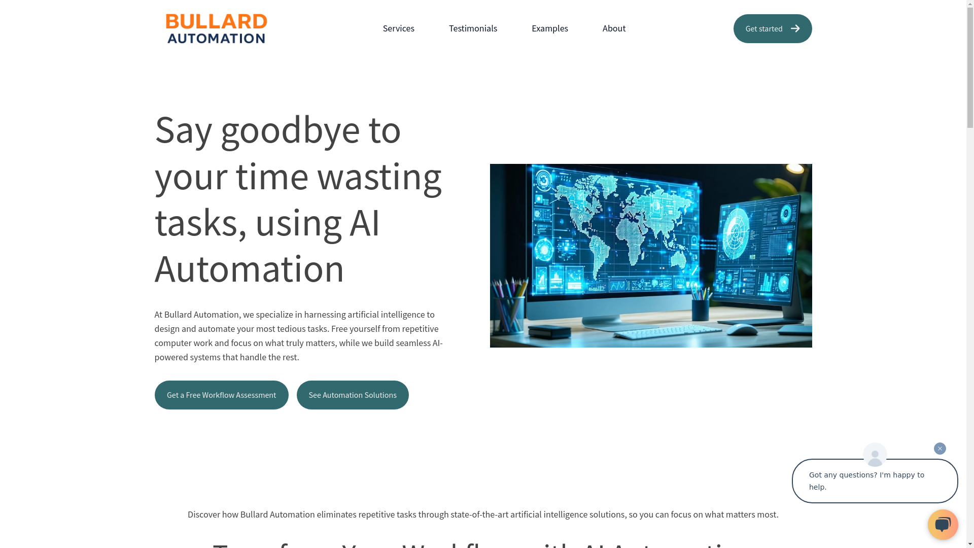 website screenshot of https://bullardautomation.com/