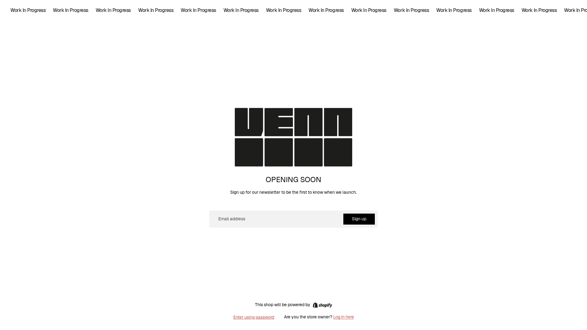 website screenshot of https://vennstudios.net/