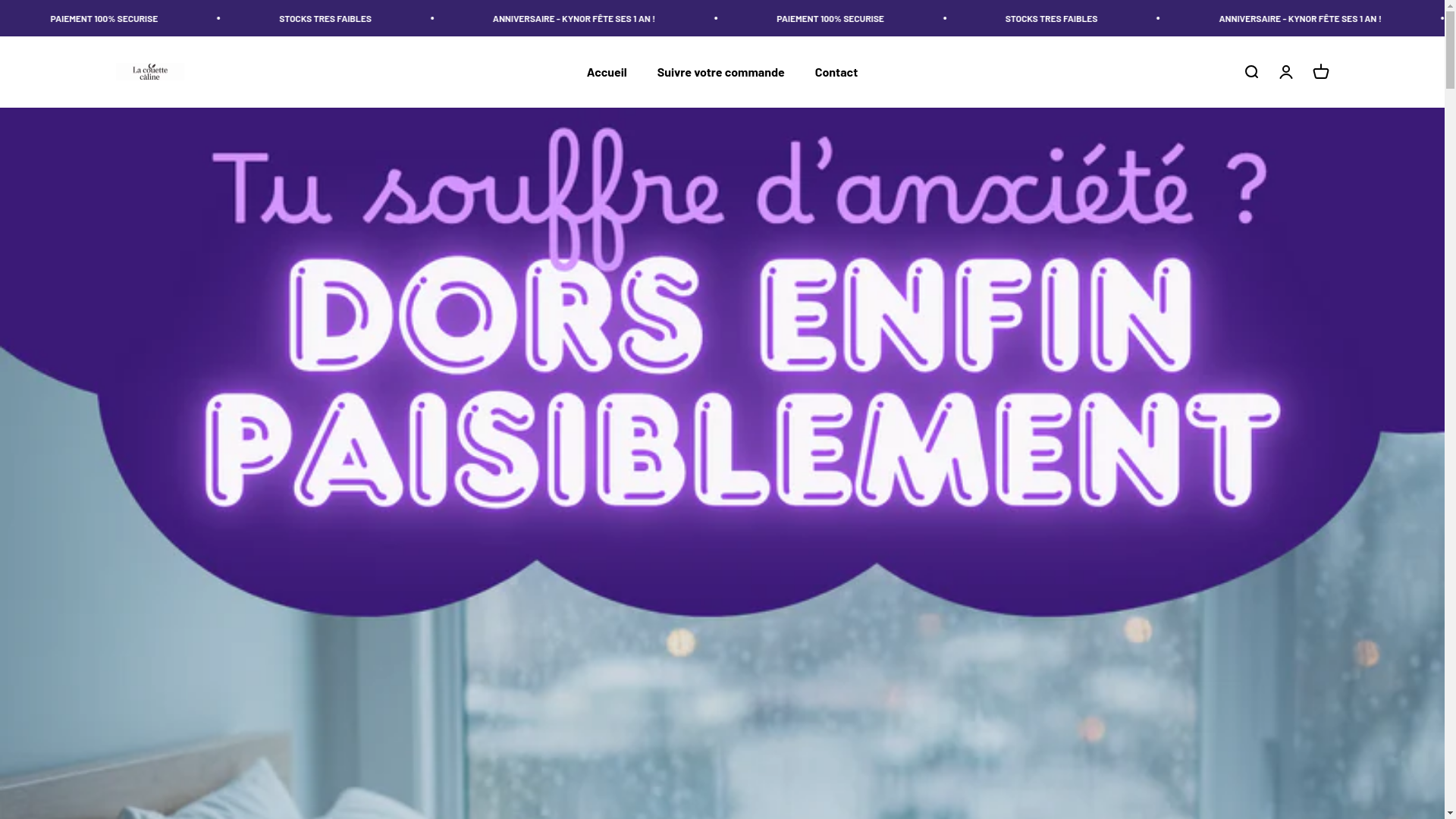 website screenshot of https://la-couette-caline.fr/