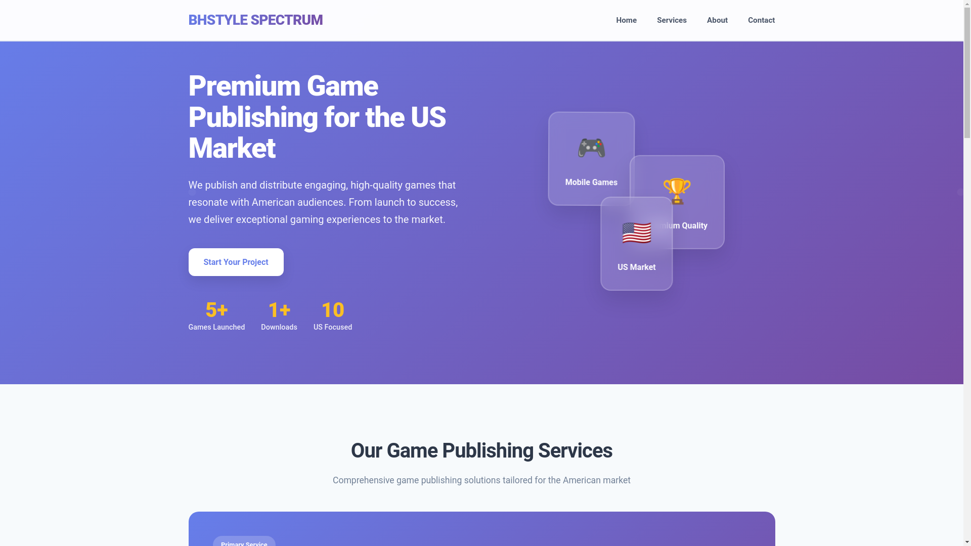 website screenshot of https://bhstylespectrum-com.pages.dev/