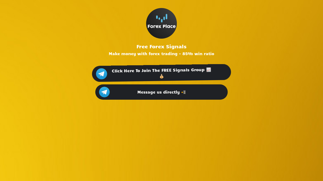 website screenshot of https://forexplacetrades.com/