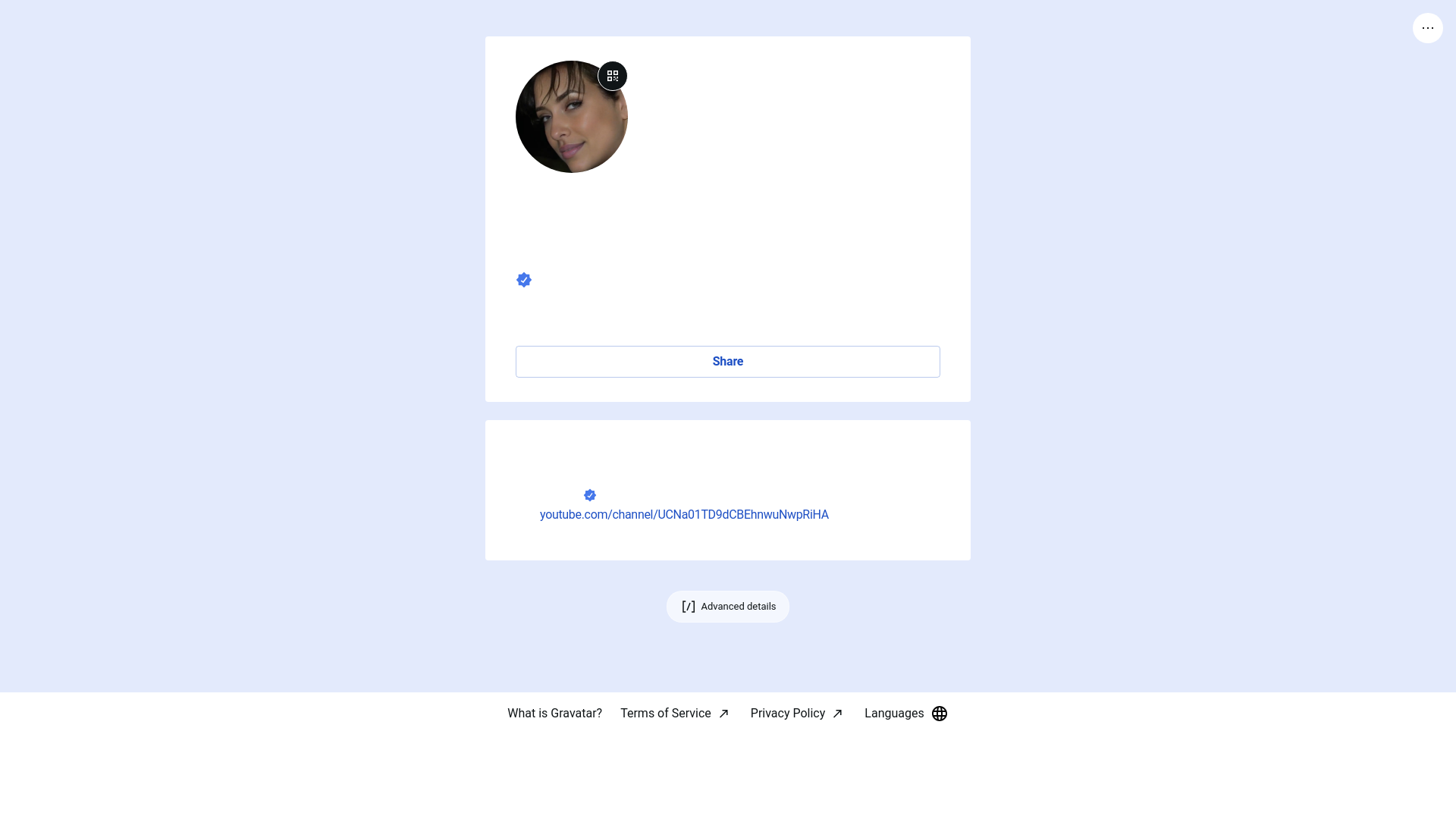 website screenshot of https://ladygqantipas.world/