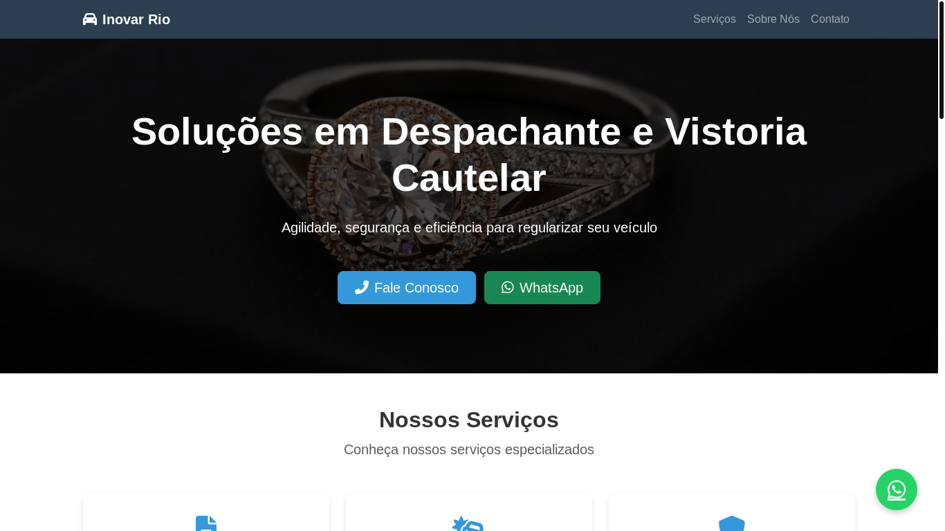 website screenshot of https://portalveicularsemfilla.shop/