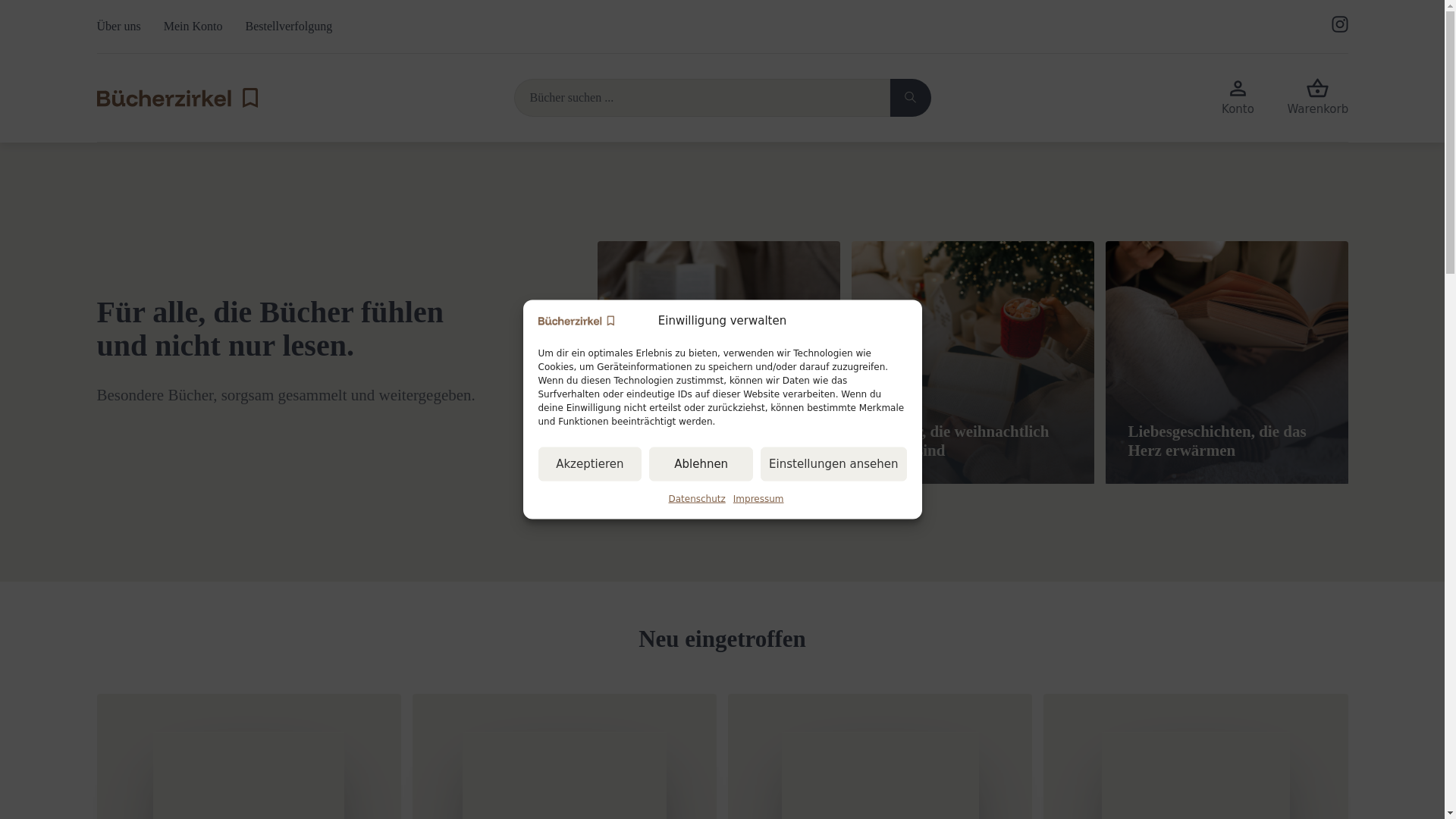 website screenshot of https://buecherzirkel.at/