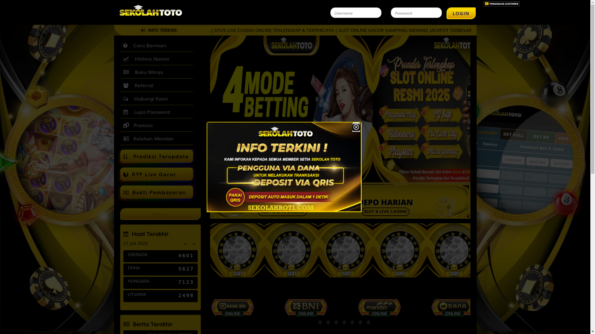 website screenshot of https://ijinsekolah.com/