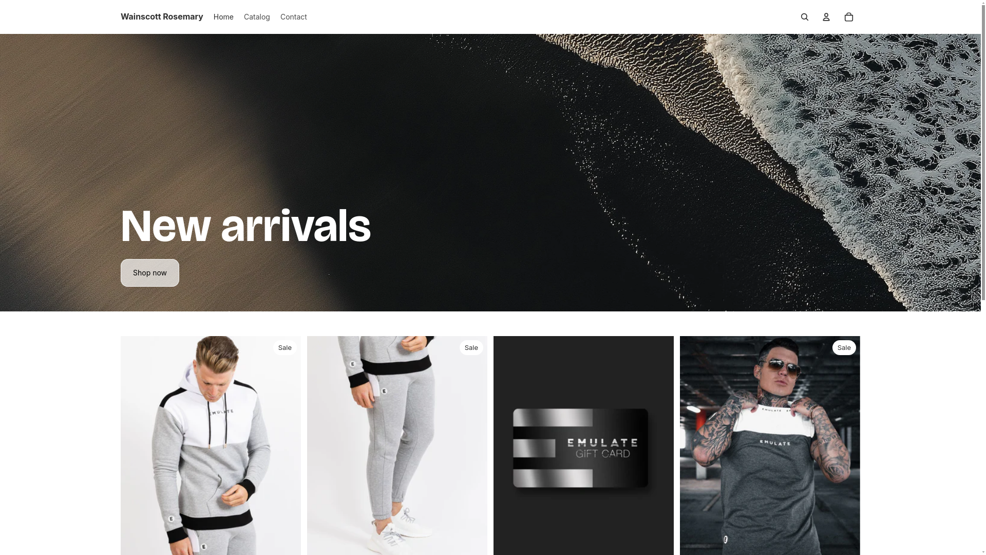 website screenshot of https://blackwash.shop/