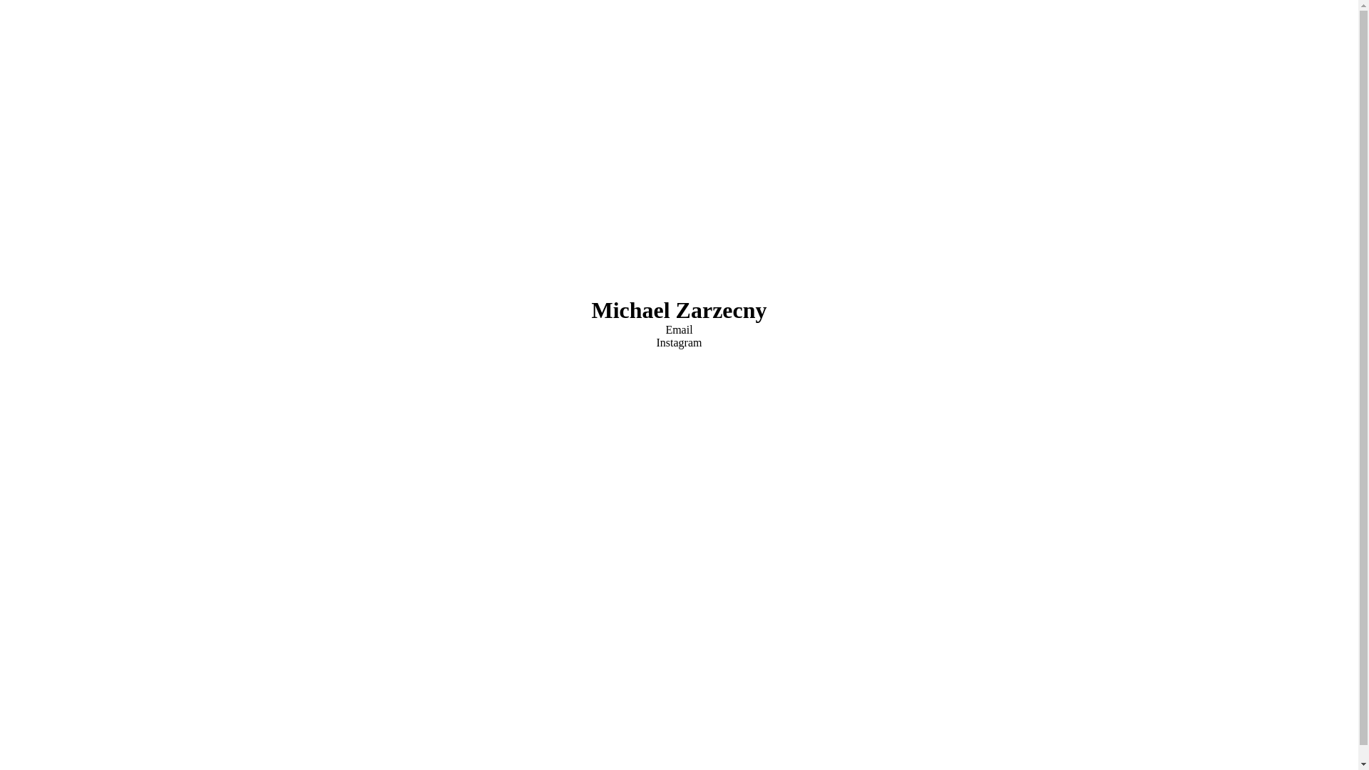 website screenshot of https://michaelzarzecny.pages.dev/