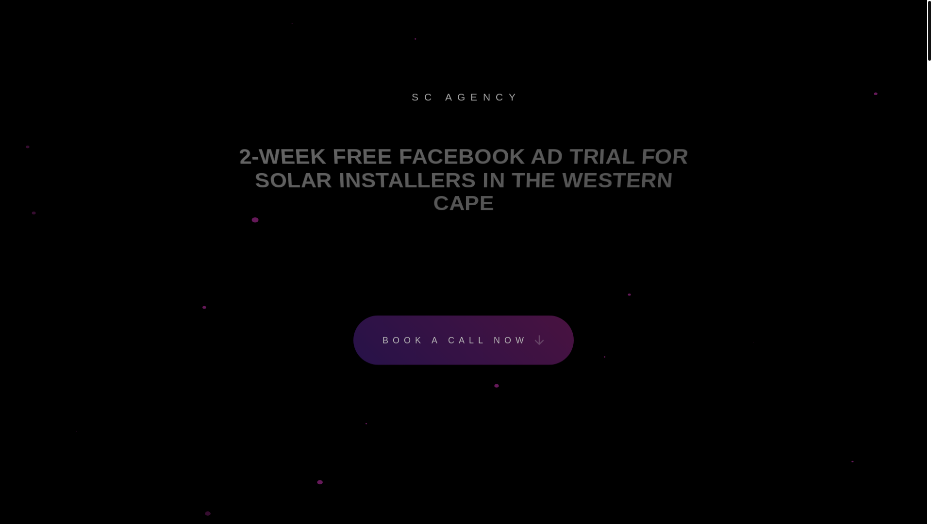 website screenshot of https://scagency.co.za/