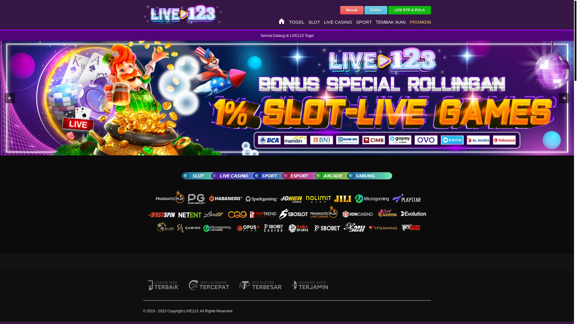 website screenshot of https://live223.pages.dev/