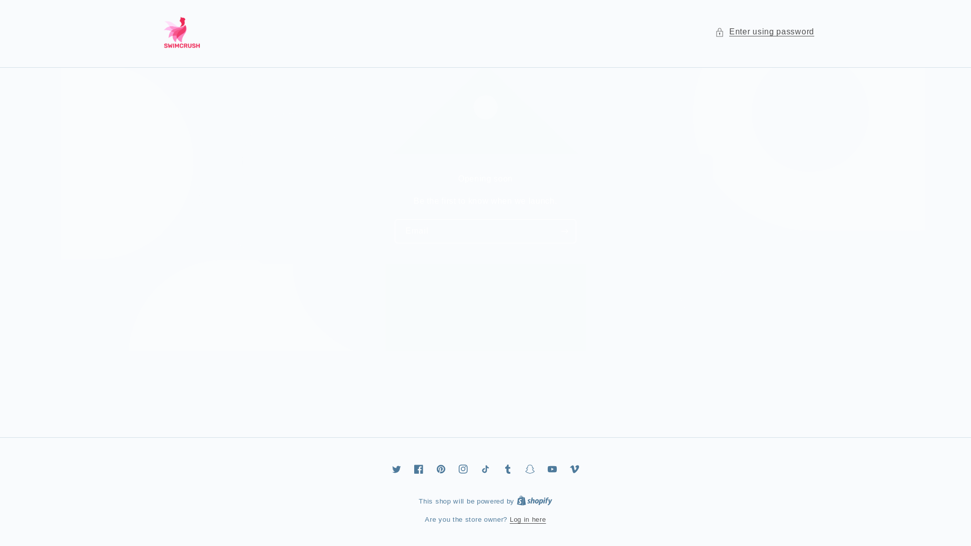 website screenshot of https://swimcrush.net/