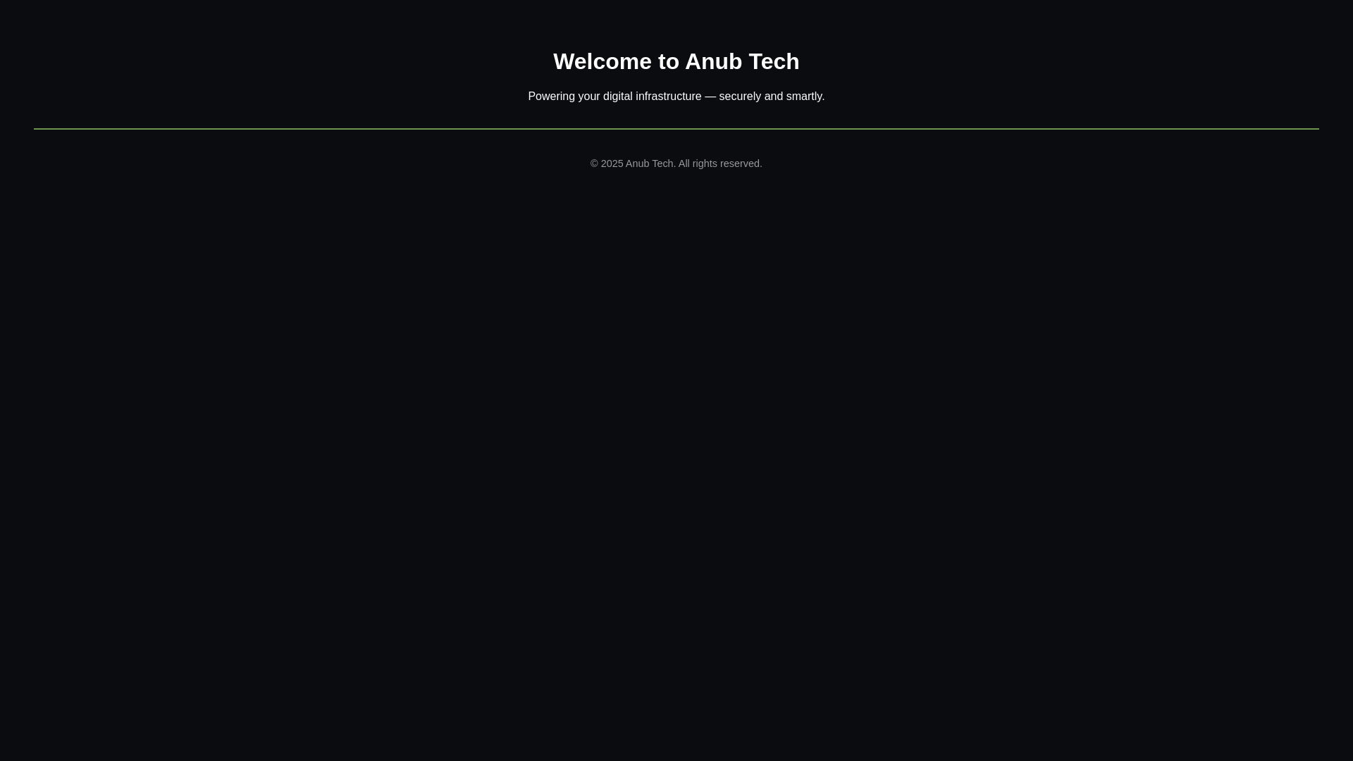 website screenshot of https://anubtech.pages.dev/