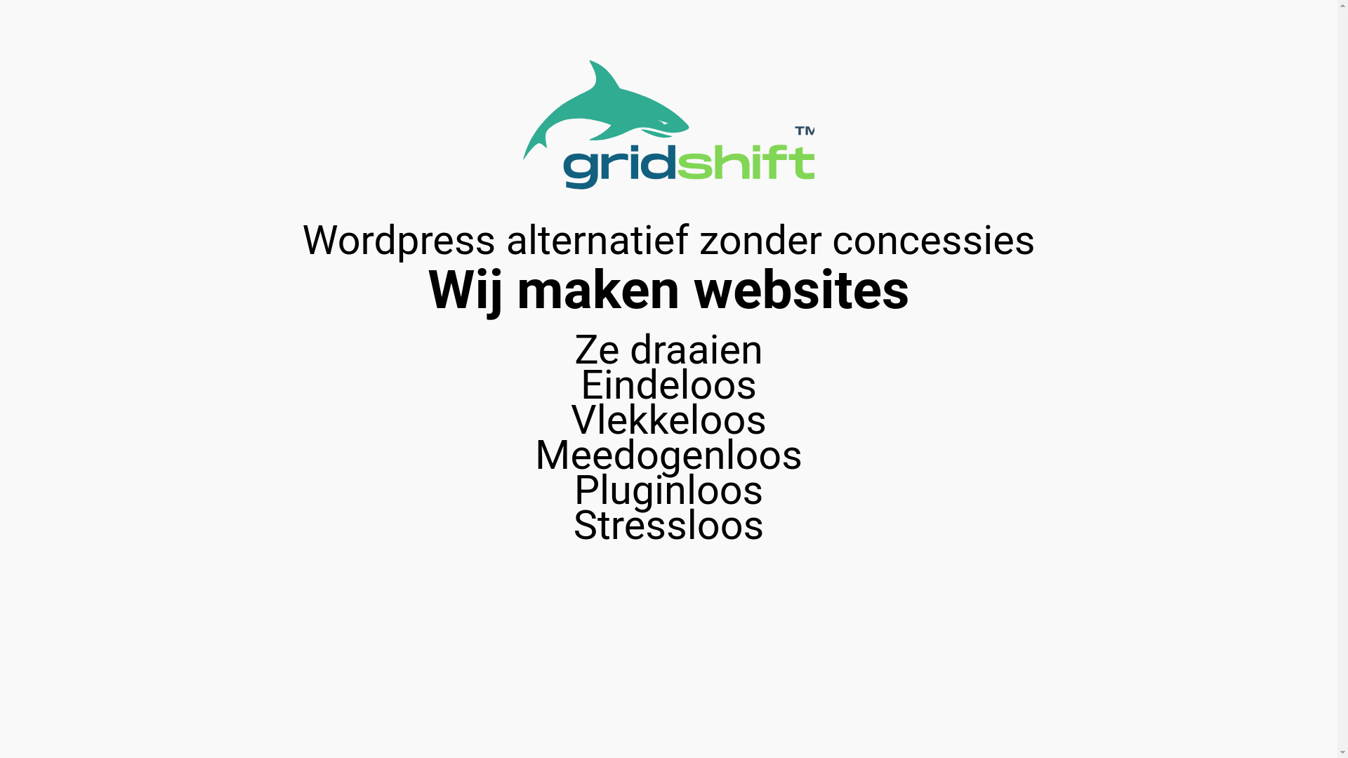 website screenshot of https://gridsystem.nl/
