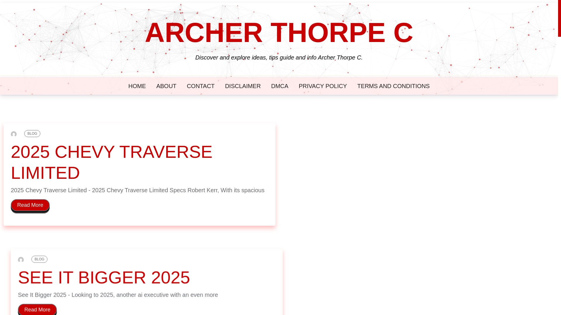 website screenshot of https://archerthorpec.pages.dev/