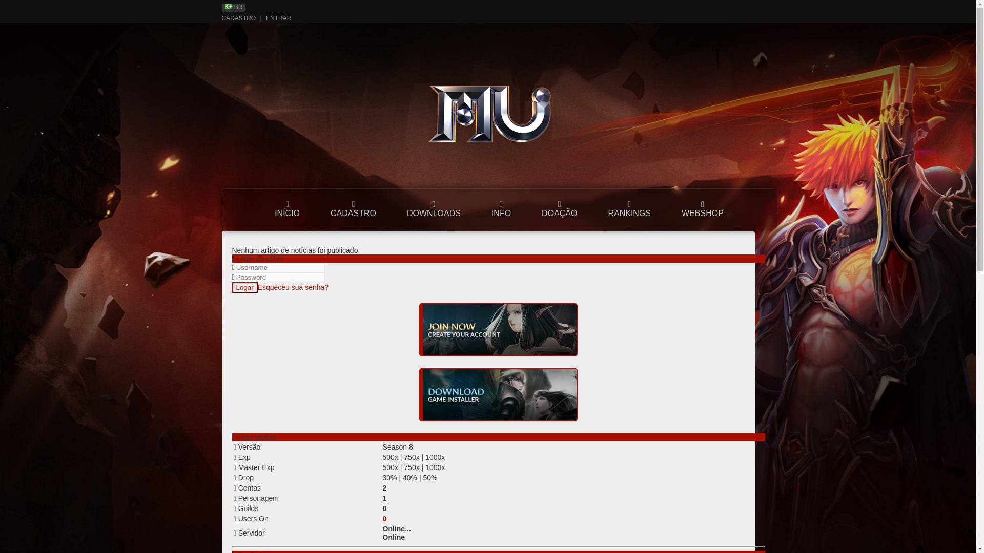 website screenshot of https://munova.com.br/