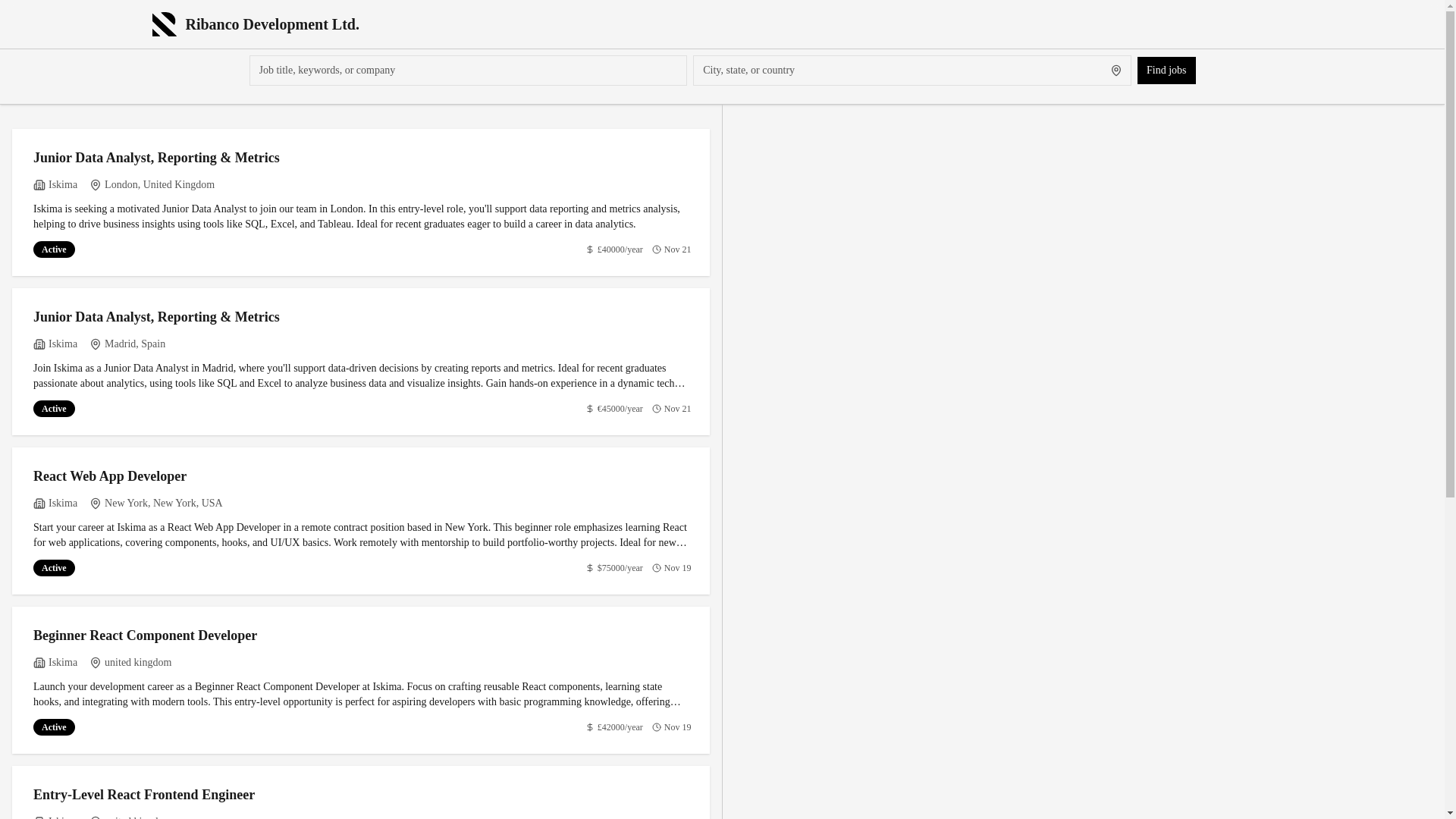 website screenshot of https://career-page-ribanco.pages.dev/