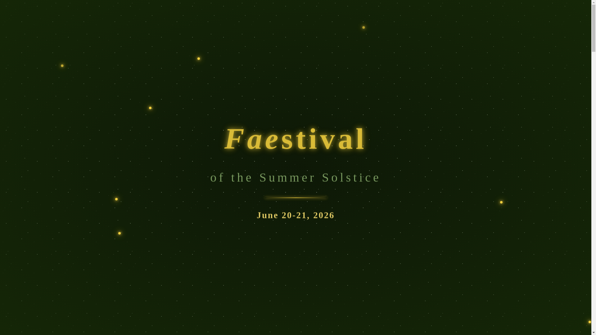 website screenshot of https://faestival.party/