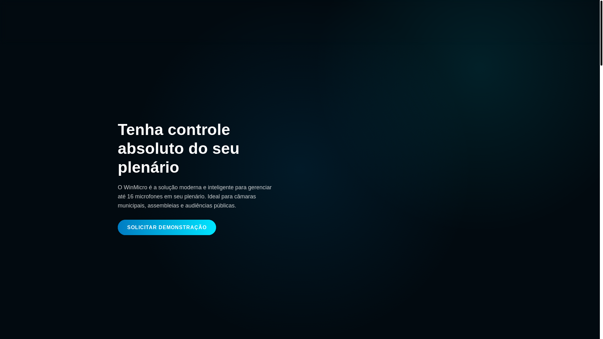 website screenshot of https://tvdacamara.com.br/