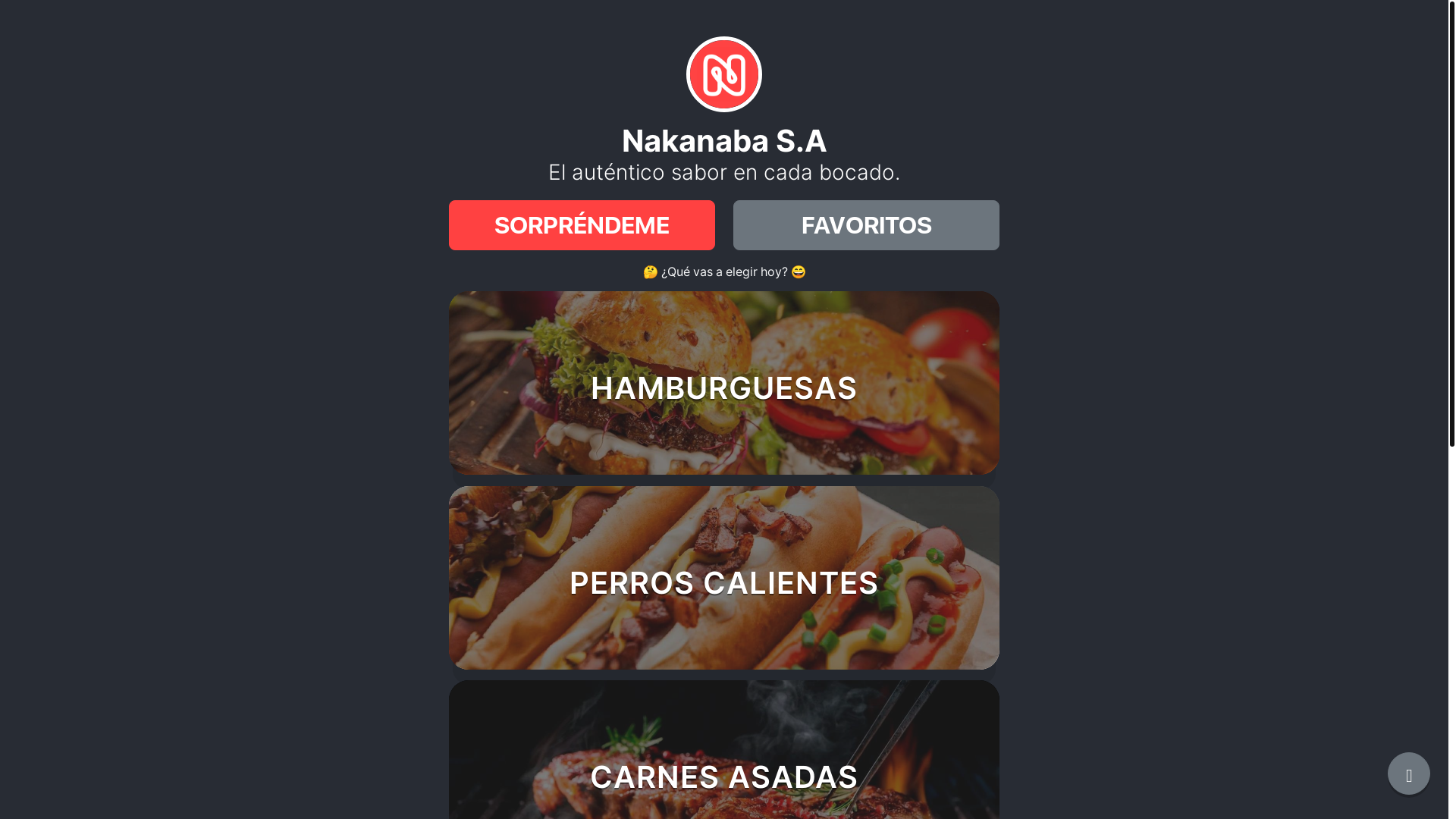 website screenshot of https://app.nakanaba.com/store/3dbfa76c-4c59-4374-b850-32c2e635efd9