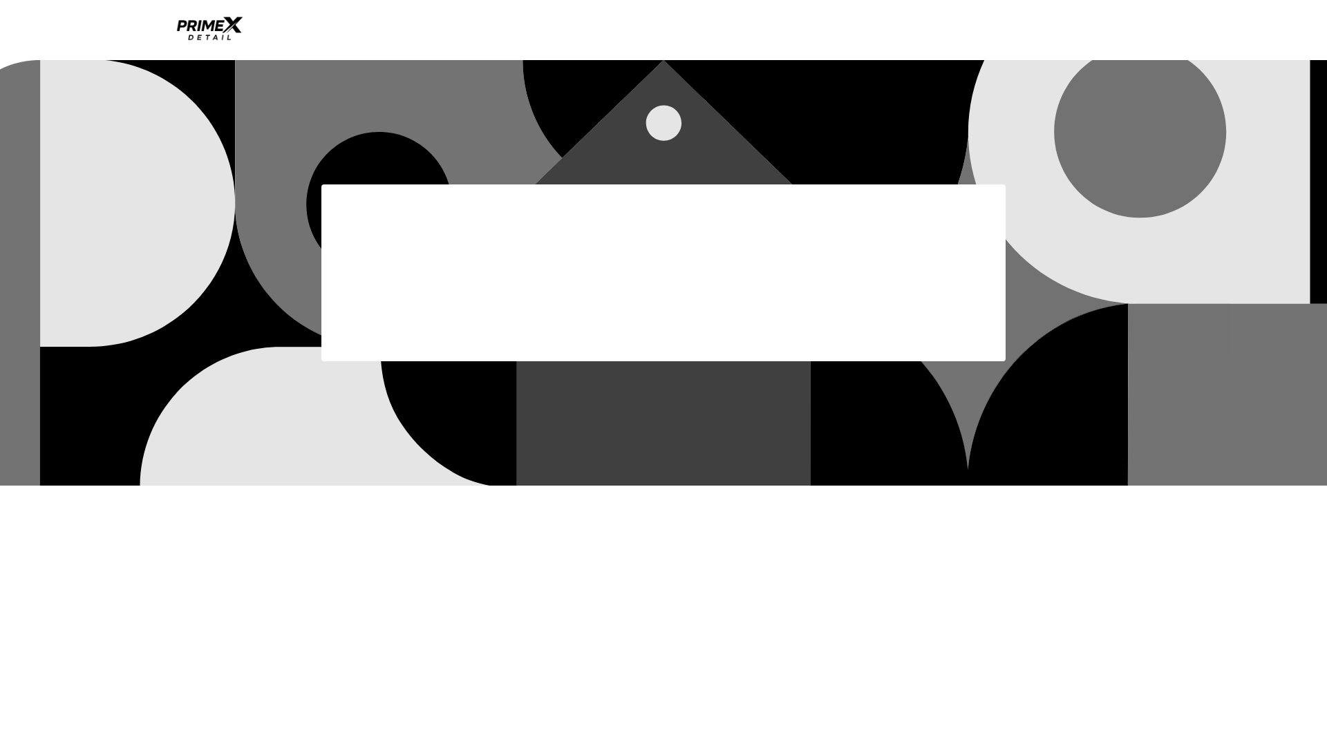 website screenshot of https://primexdetail.com/