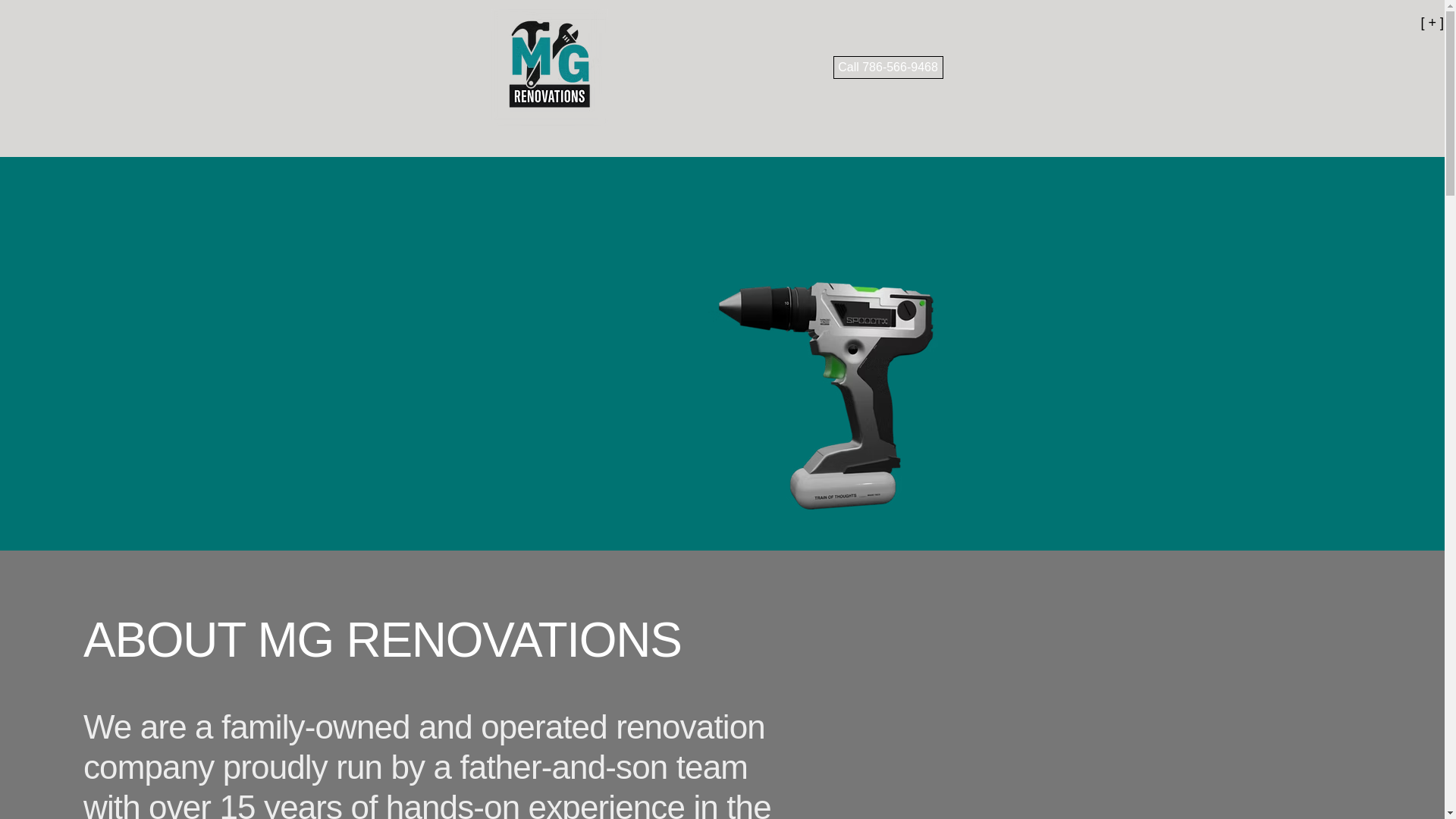 website screenshot of https://mgrenovationsfl.com/