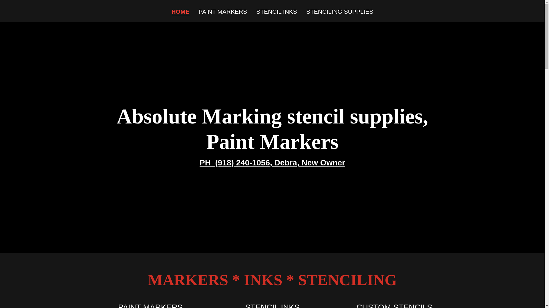 website screenshot of https://absolutemarking.com/