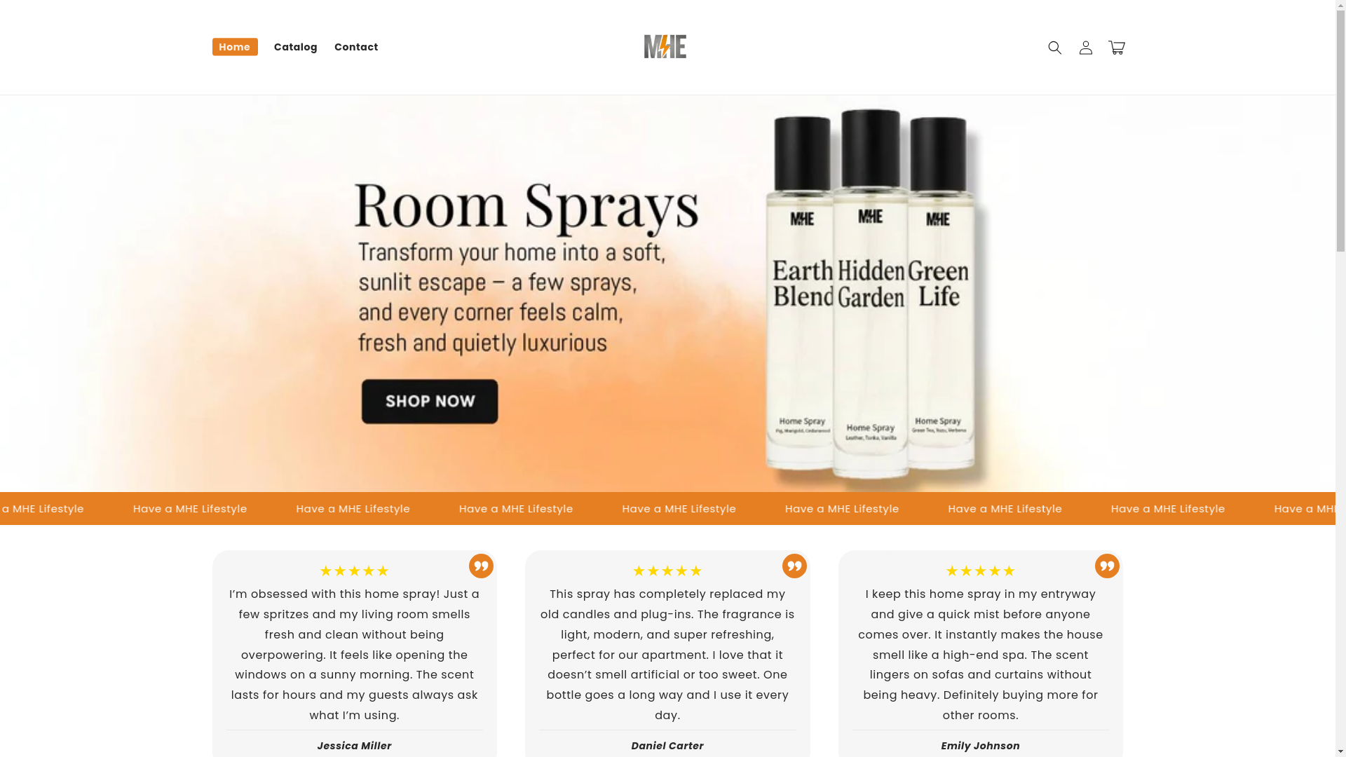 website screenshot of https://mheformula.com/