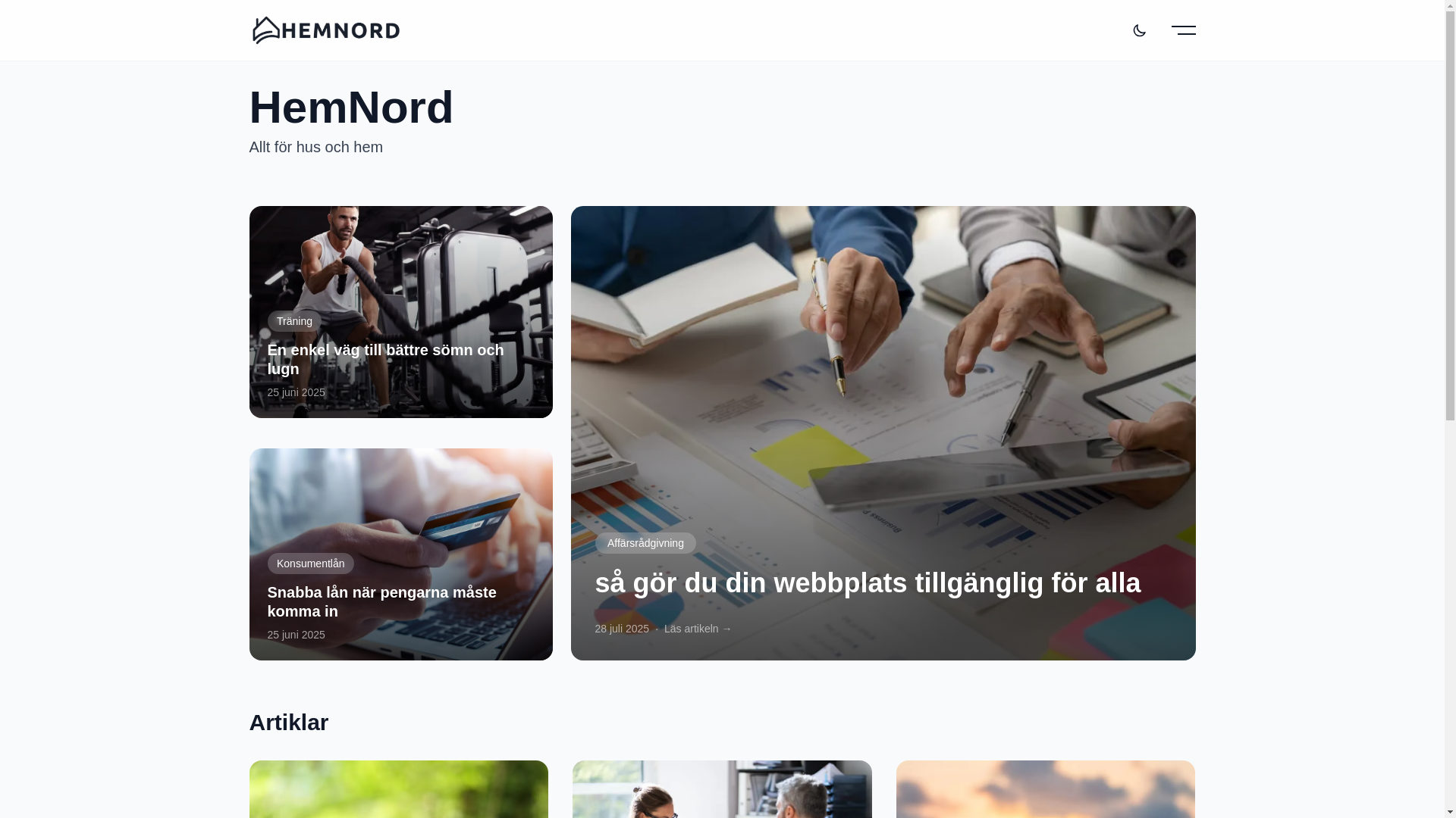 website screenshot of https://heminord-se.pages.dev/