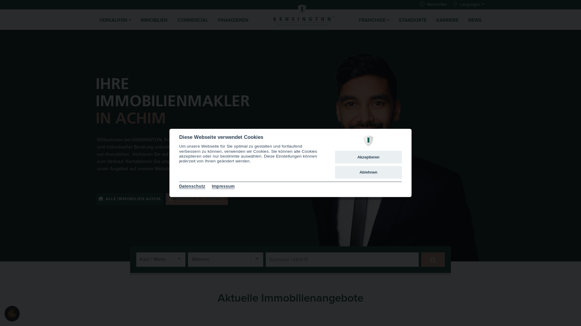 website screenshot of https://kensington-ottersberg.com/