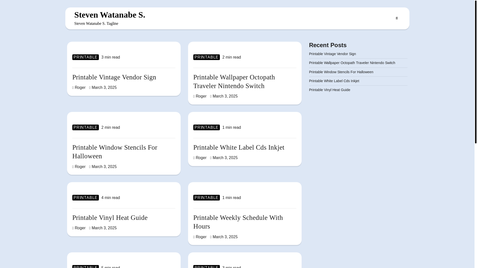 website screenshot of https://stevenwatanabes.pages.dev/