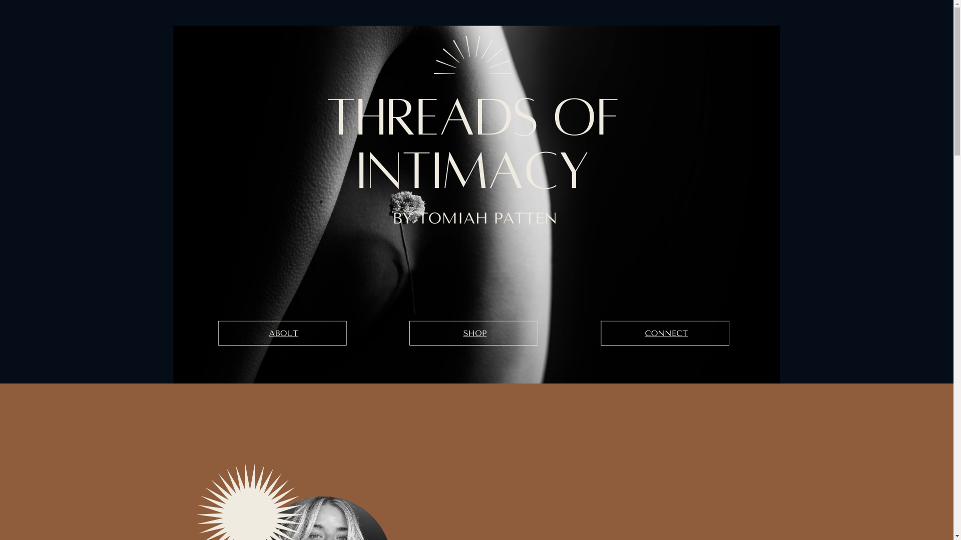 website screenshot of https://threadsofintimacy.com/