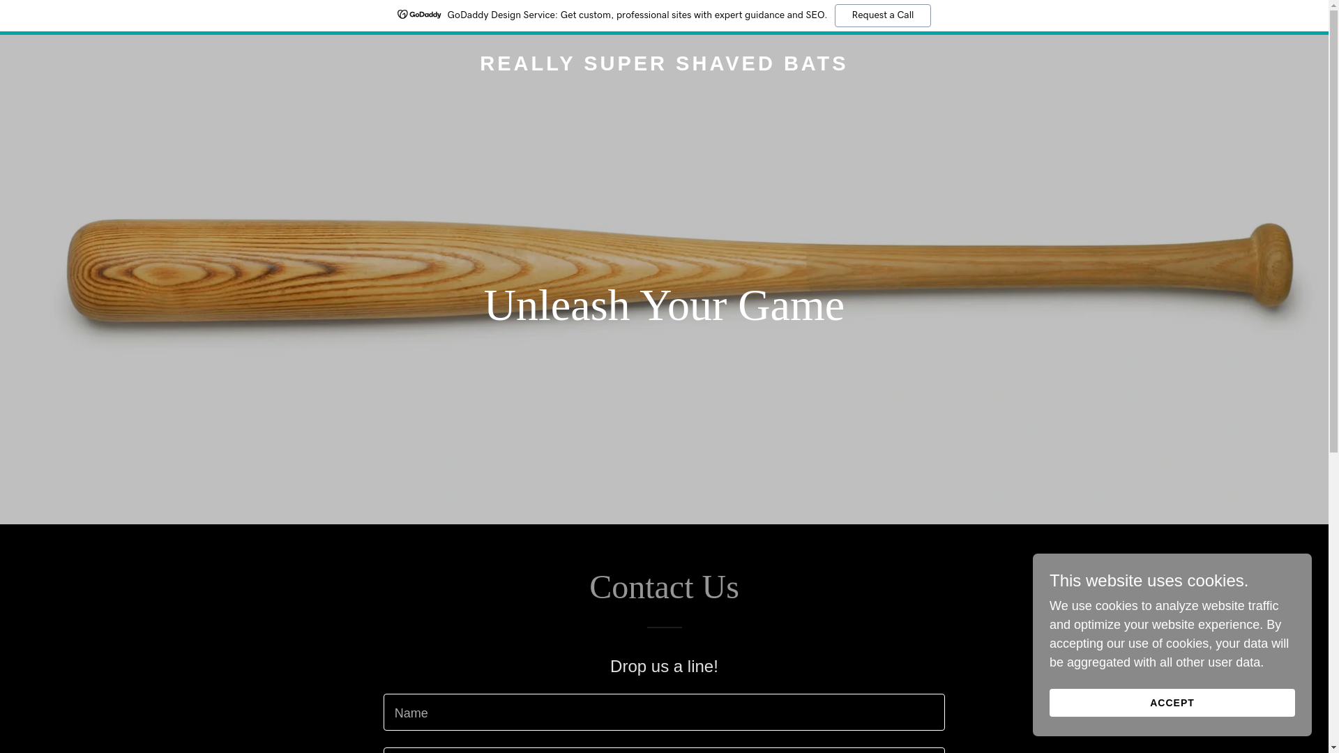website screenshot of https://reallysupershavedbats.com/