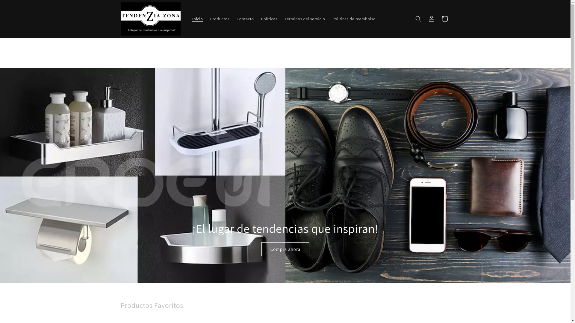website screenshot of https://tendenziazona.com/