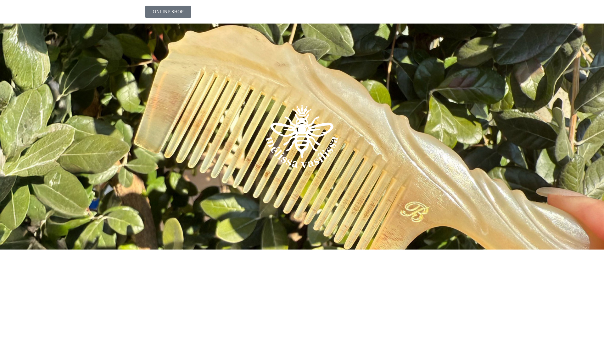 website screenshot of https://melissavasilissa.com/