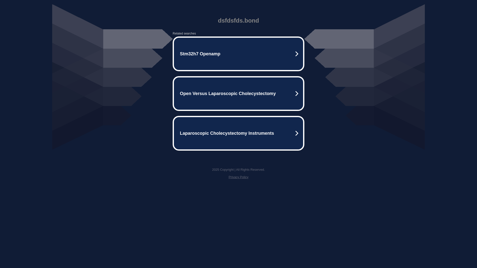 website screenshot of https://dsfdsfds.bond/