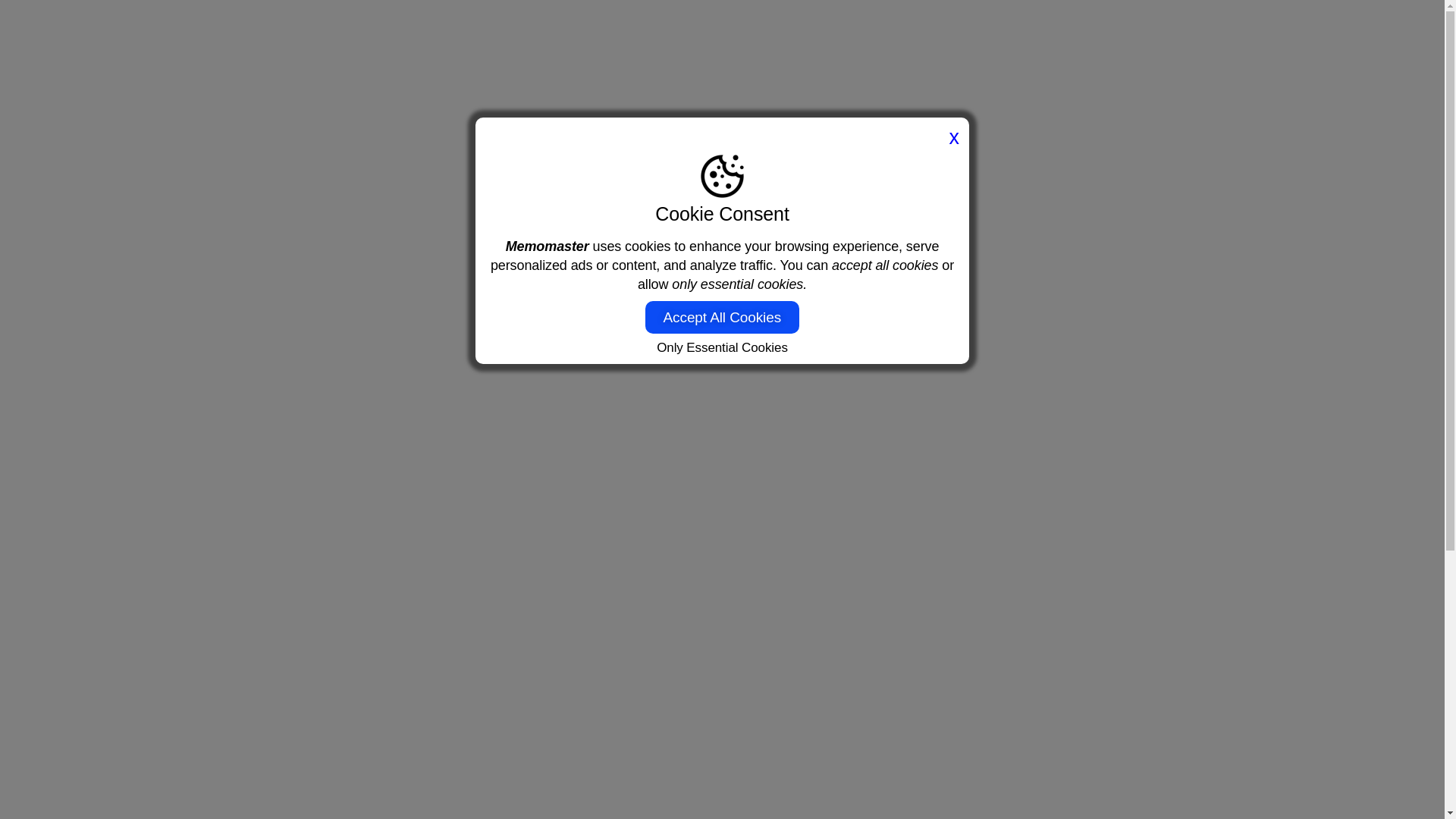 website screenshot of https://try-memomaster.online/