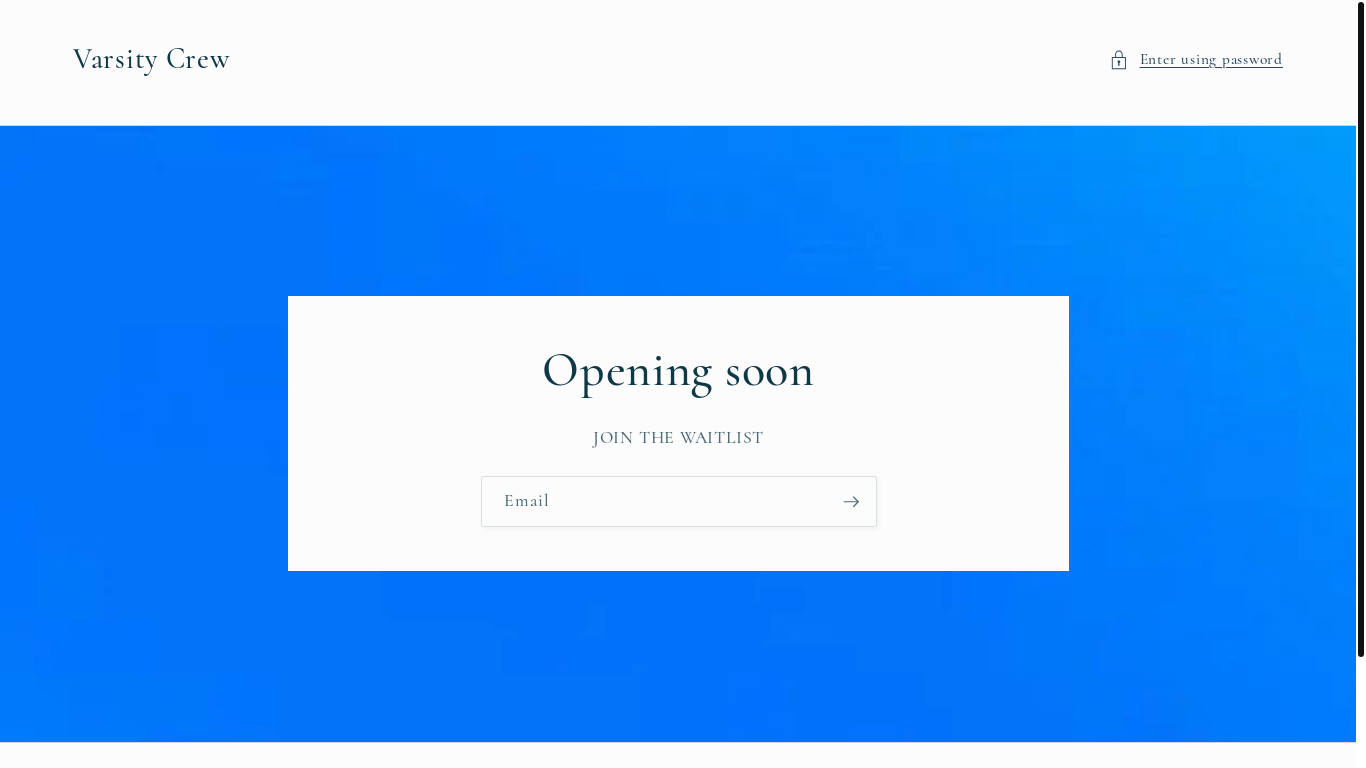 website screenshot of https://varsitycrew.us/
