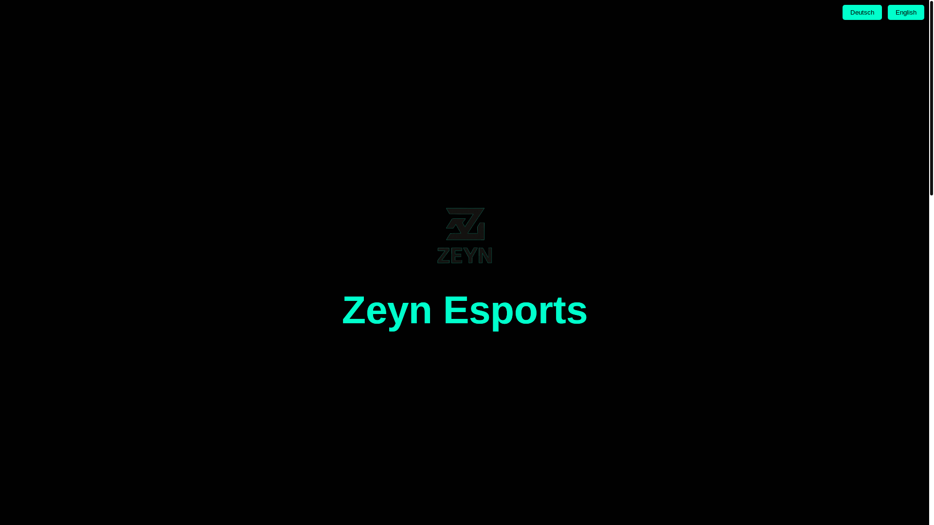 website screenshot of https://teamzeyn.eu/